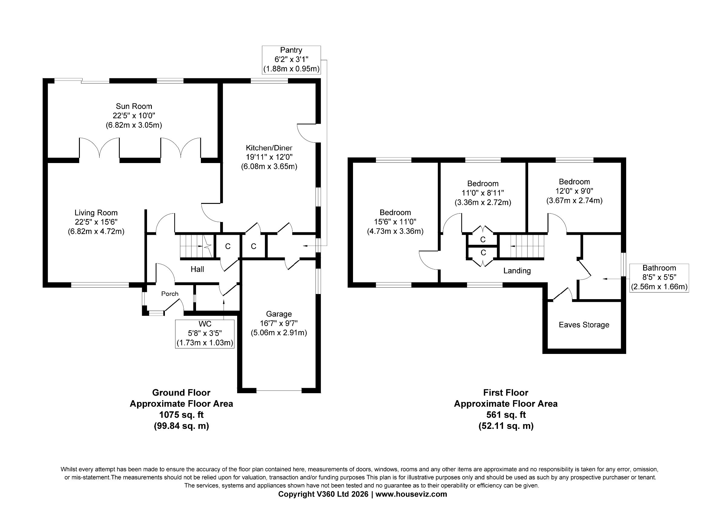 40 Main Street, Nottingham floorplan