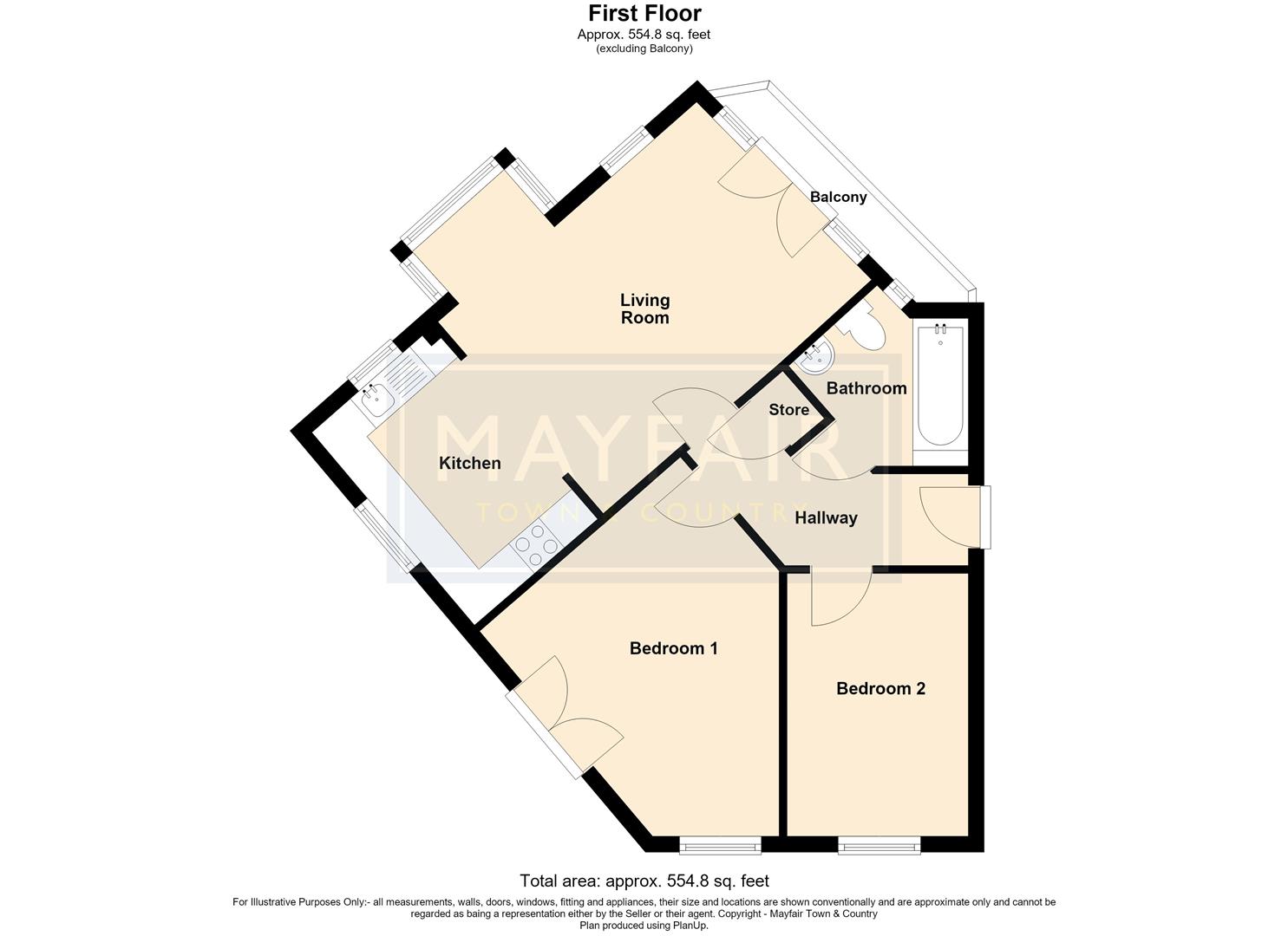99, Turnock Gardens, Weston-Super-Mare floorplan