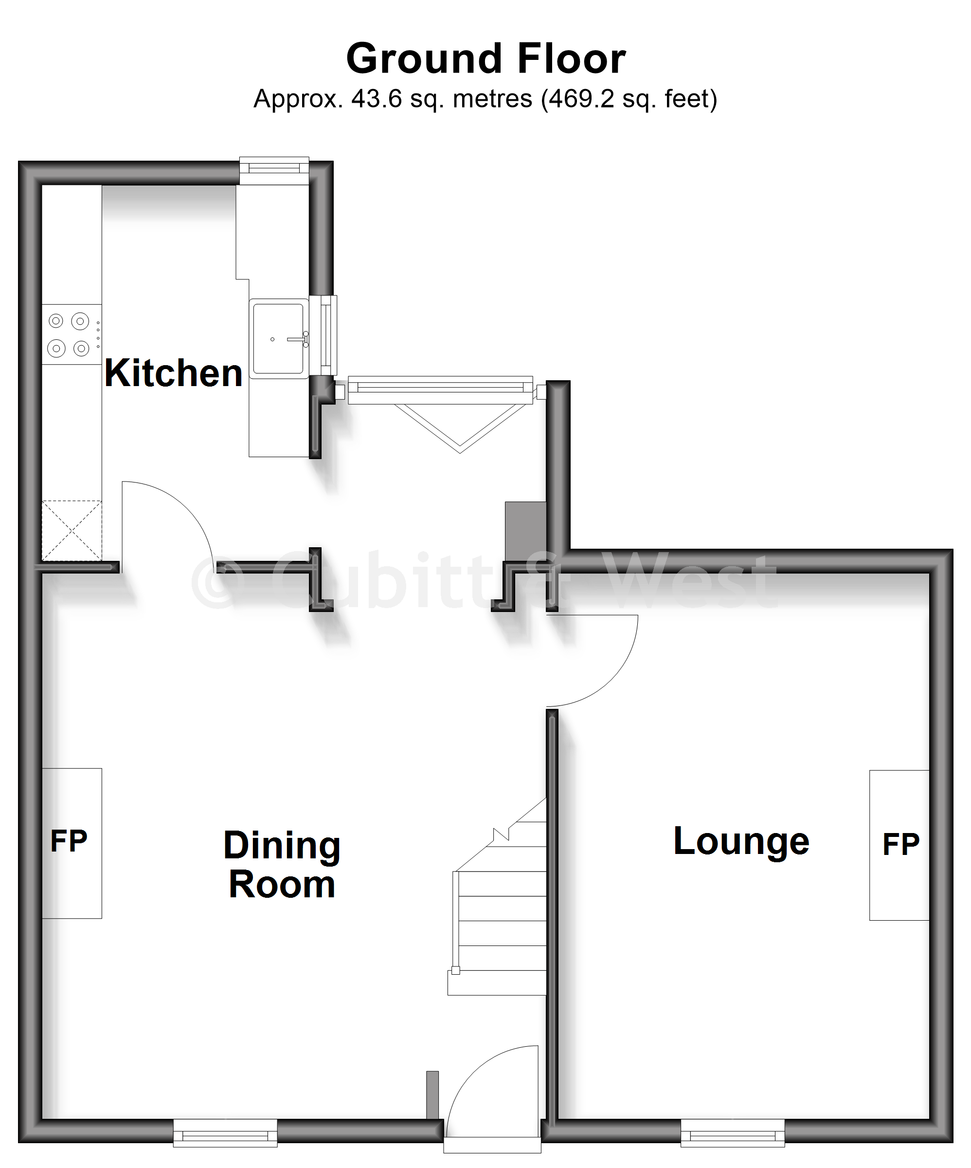 3, Kirdford Road, Arundel floorplan