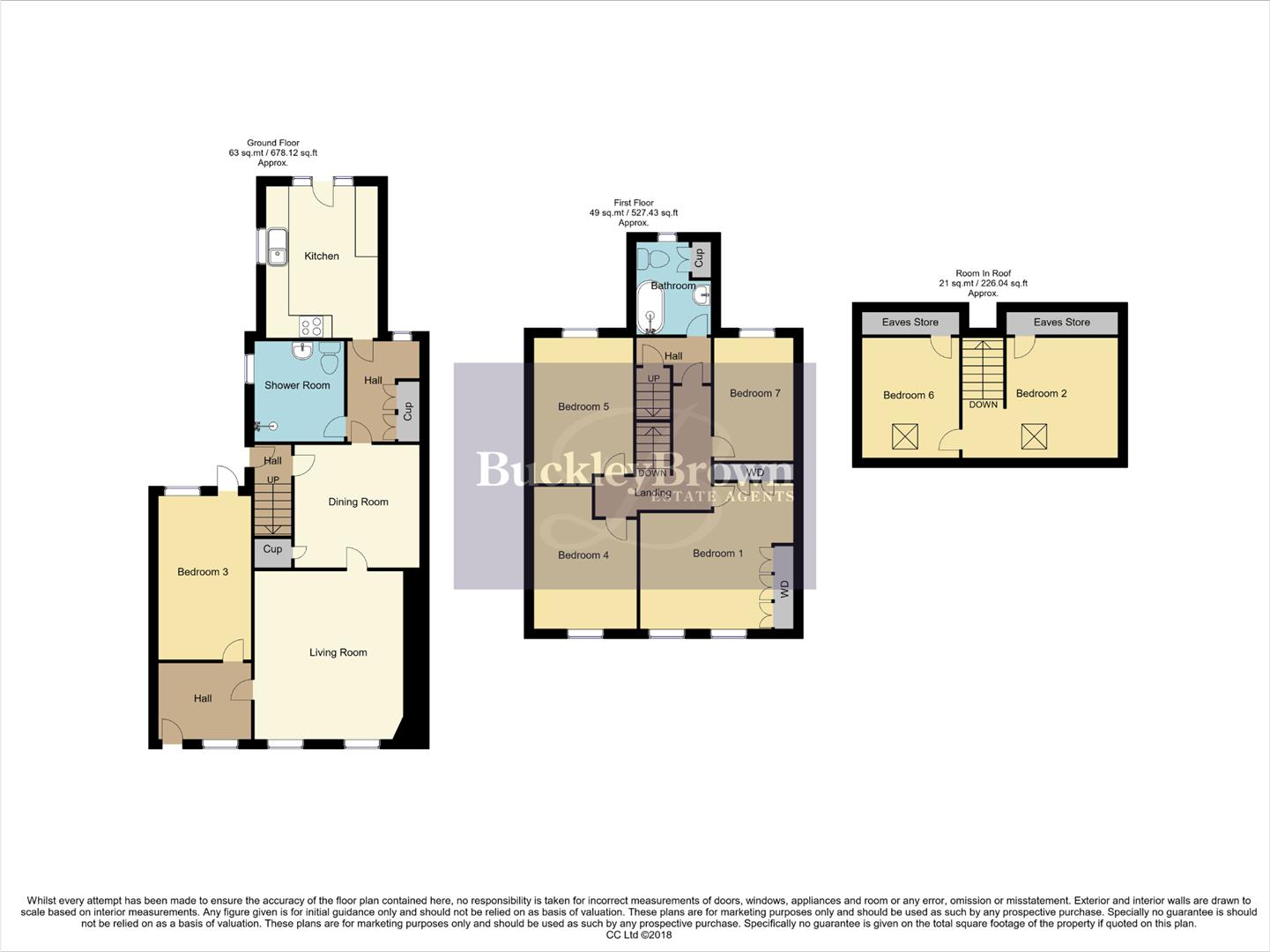 3, Mansfield Road, Nottingham floorplan