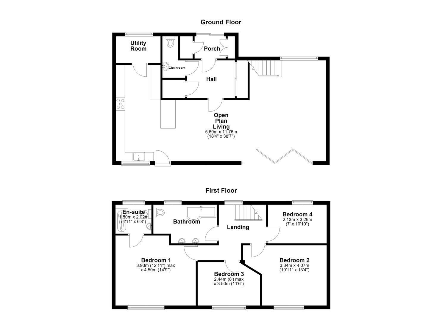 2, Chapel Lane, Badminton floorplan