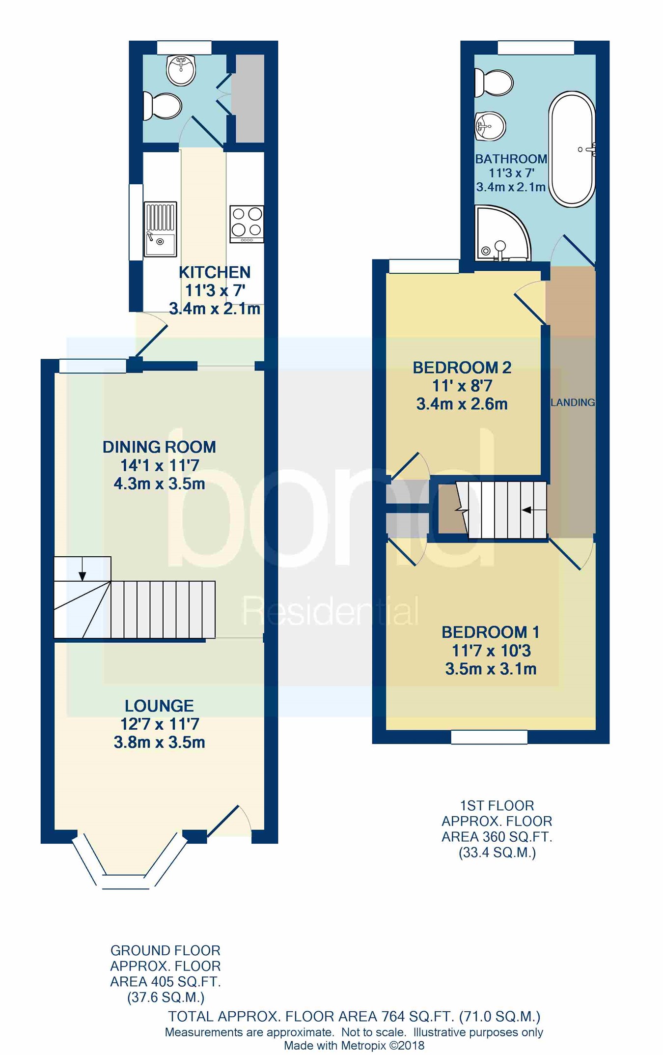 2 Bedrooms Terraced house for sale in Marlborough Road, Old Moulsham, Chelmsford CM2