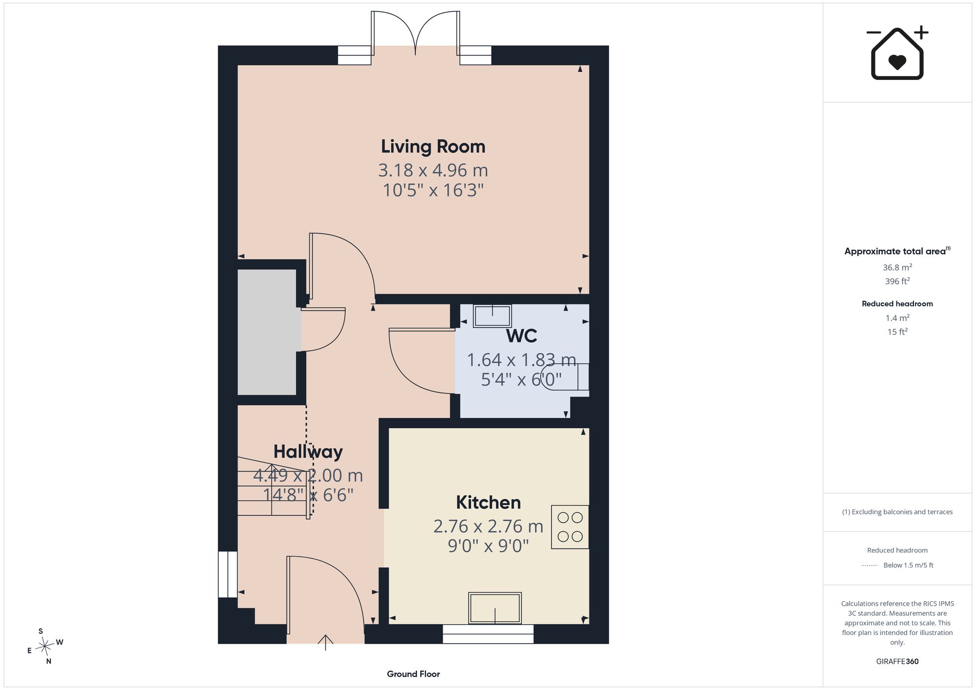 14 Coppins Park, Saundersfoot floorplan