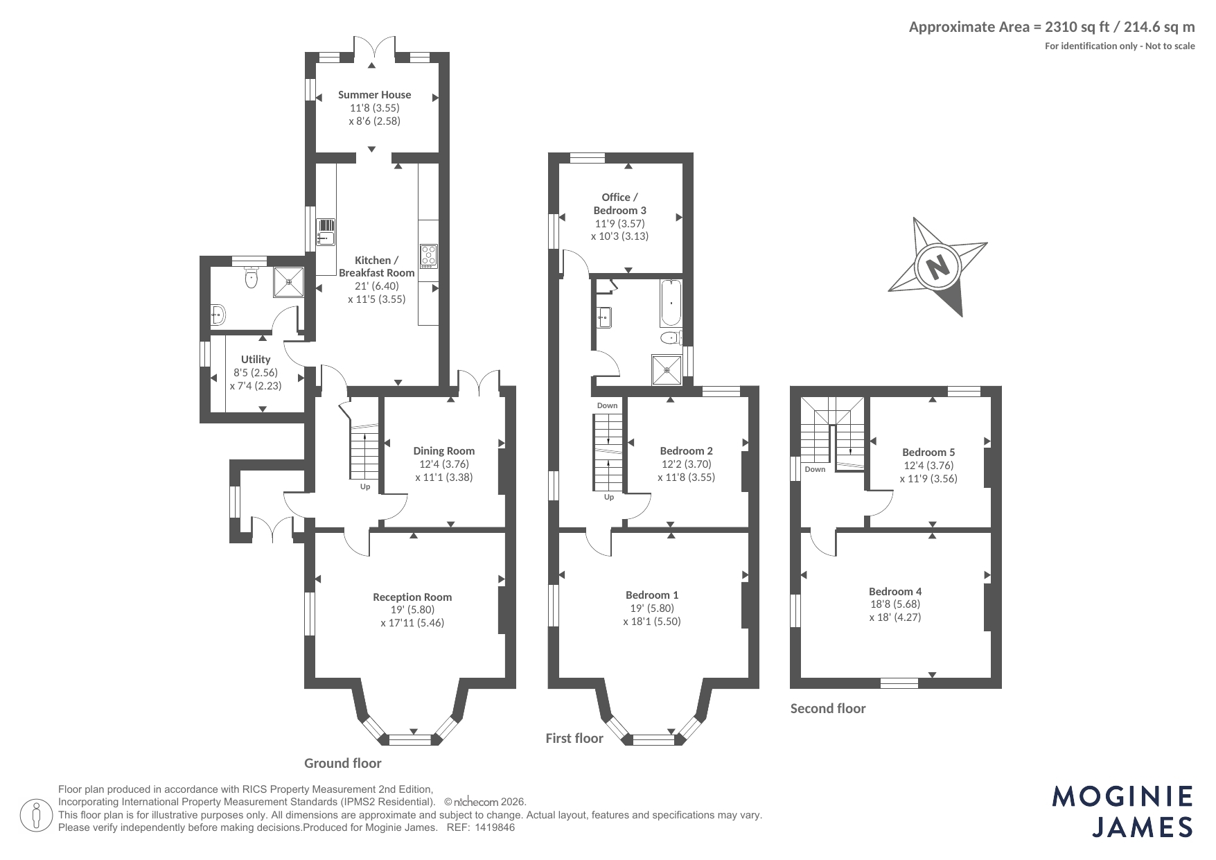 8, Penlline Road, Cardiff floorplan