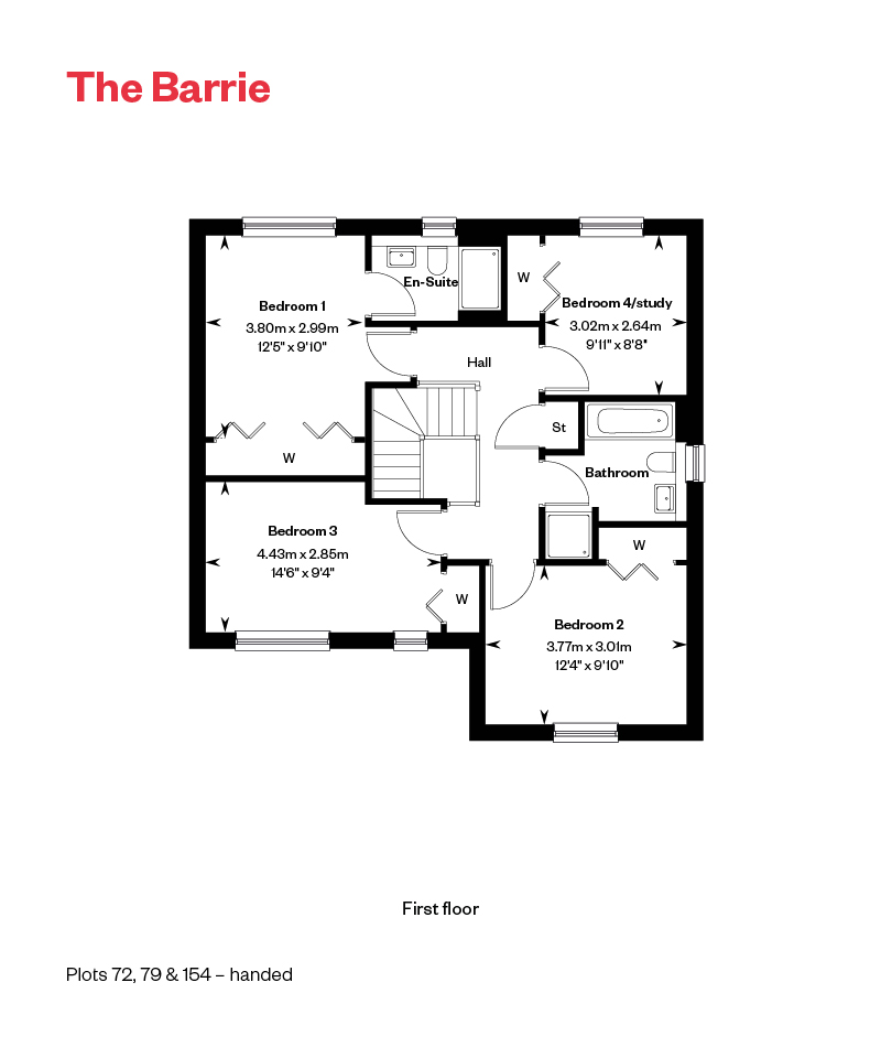 154, Strathaven Road, Hamilton, ml3 7Ux floorplan
