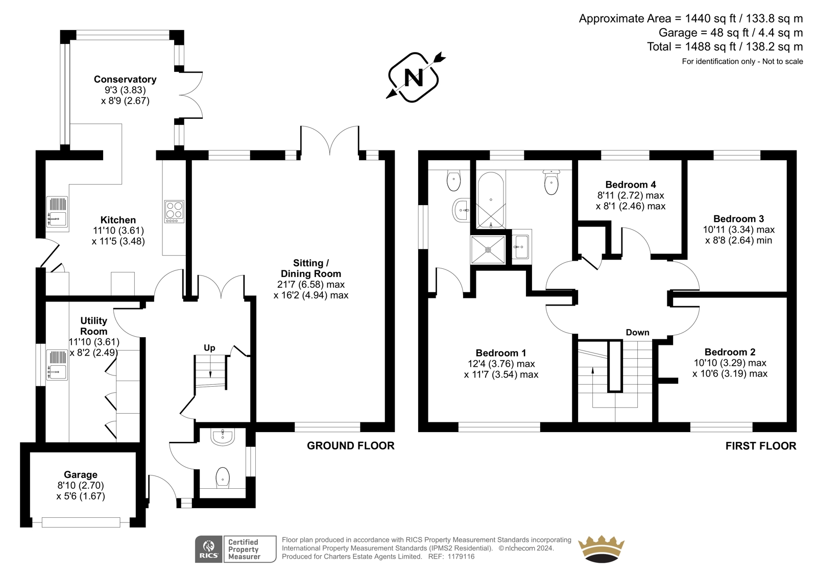 27, Pine Close, Winchester floorplan