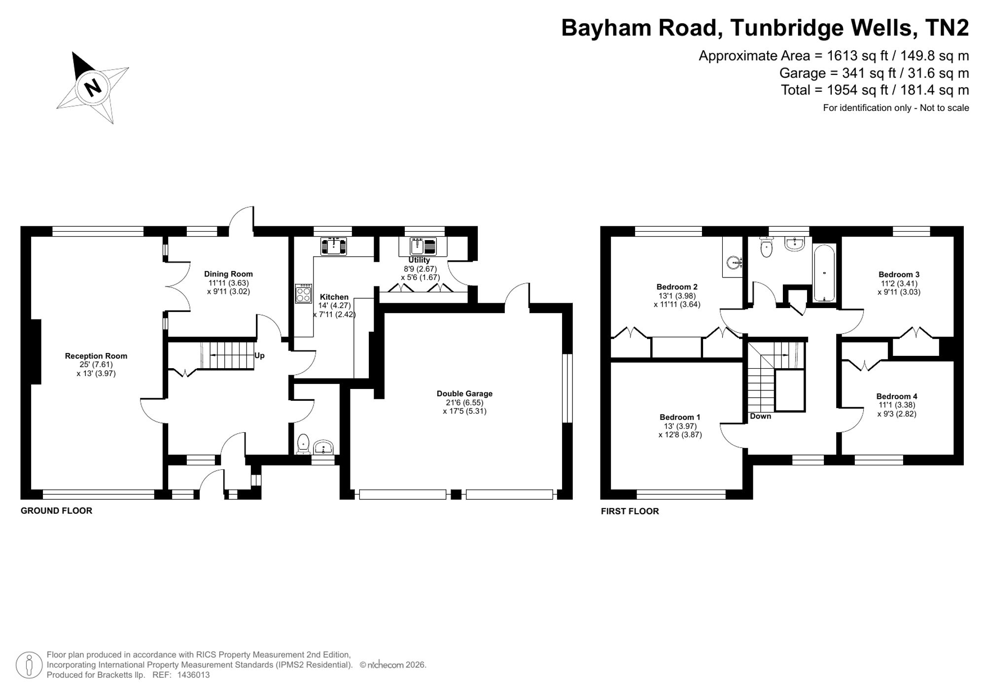 15 Bayham Road, Tunbridge Wells floorplan