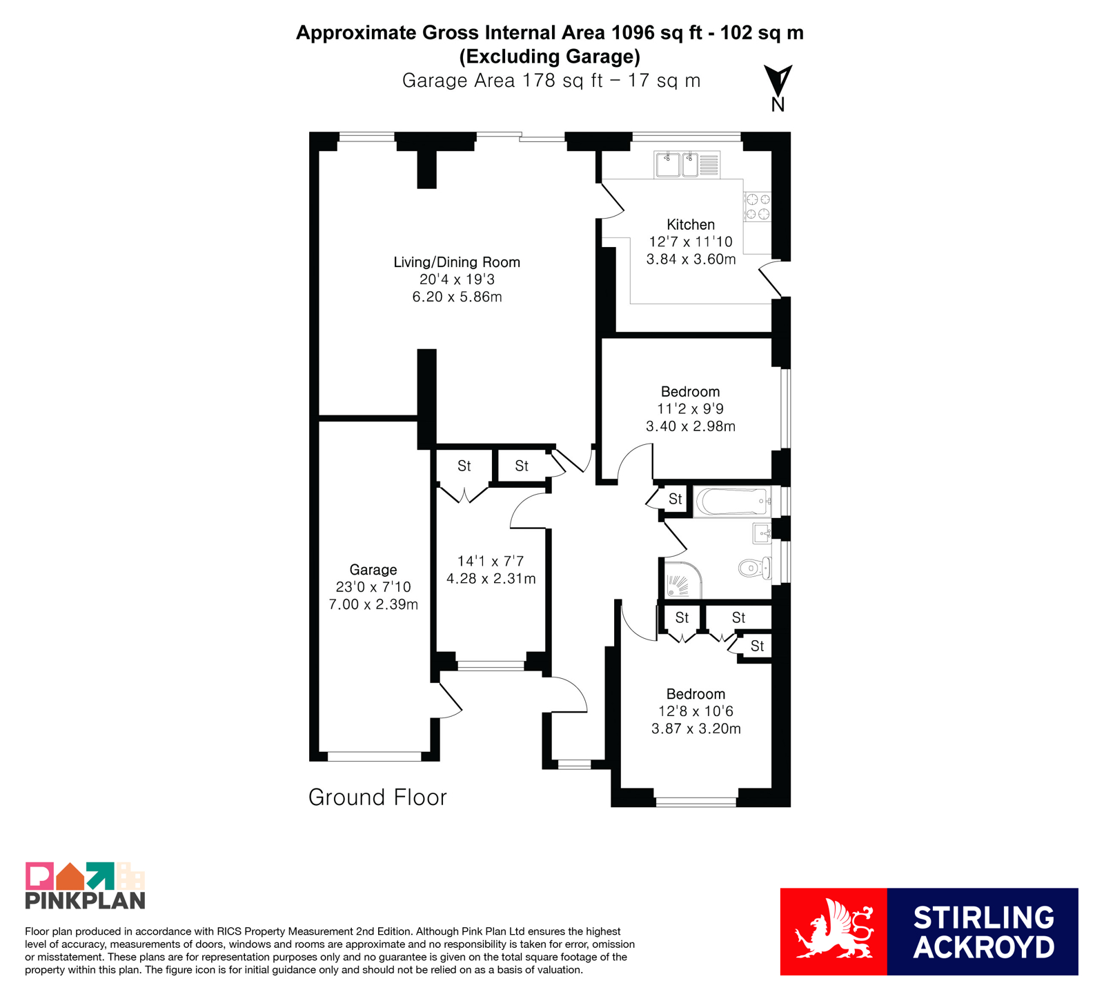 19, Stewart Avenue, Surrey floorplan