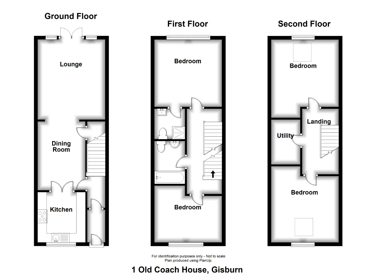 4 Bedrooms Terraced house for sale in Old Coach House, Main Street, Gisburn BB7