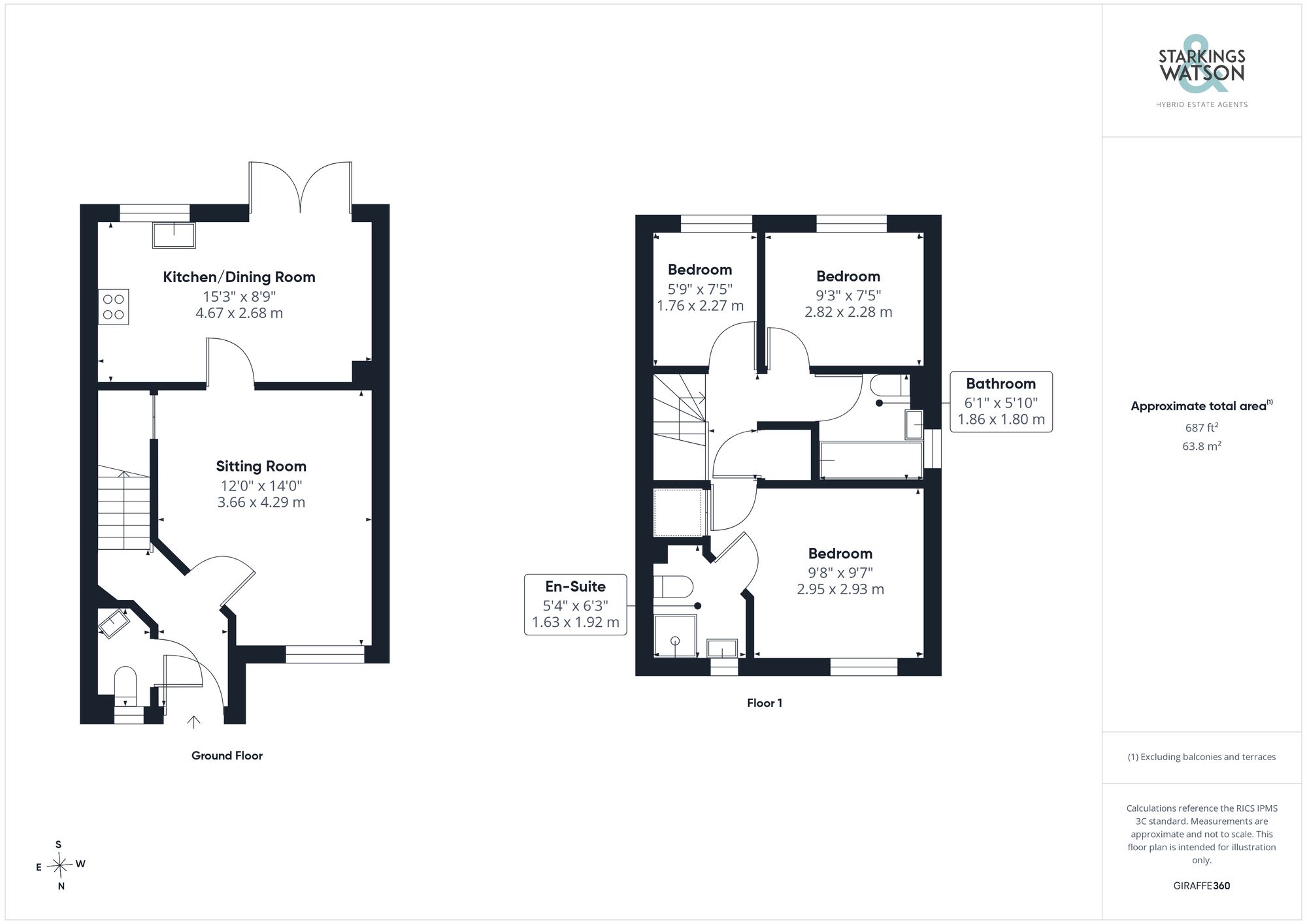 27 Harrier Way, Diss floorplan