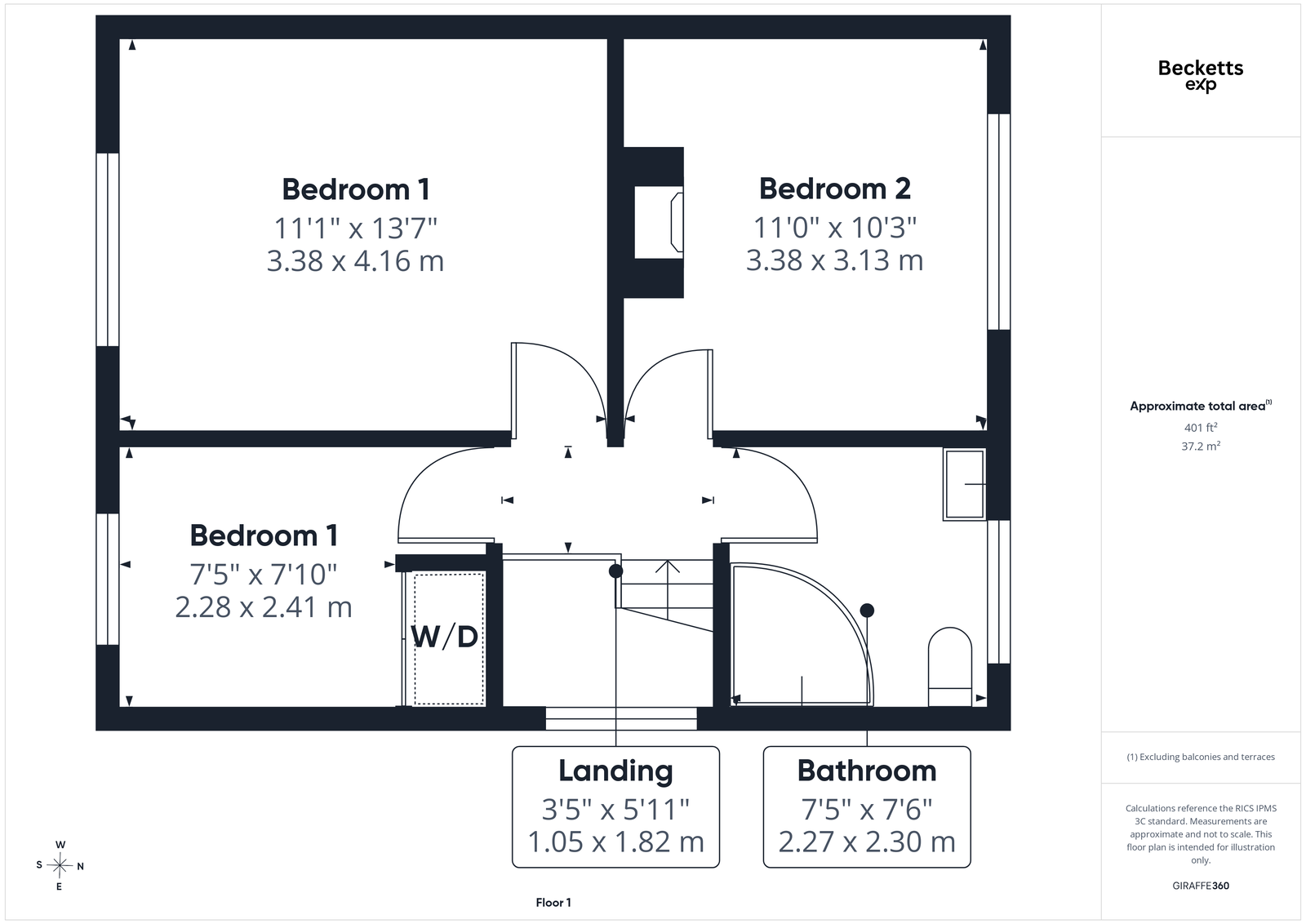 54, Lincoln Lane, Lincoln floorplan