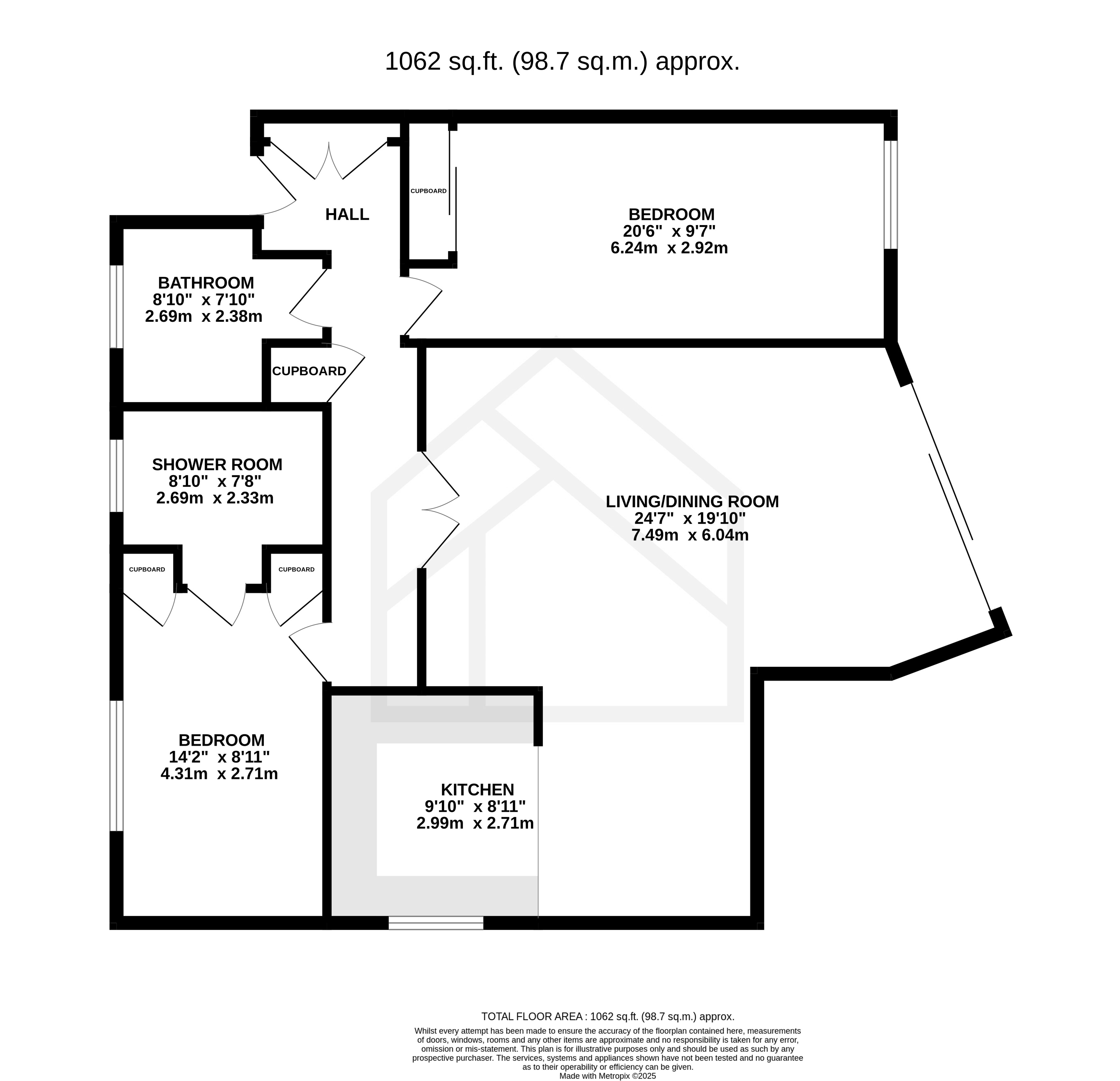 89, Camden Hurst, Milford-on-Sea floorplan