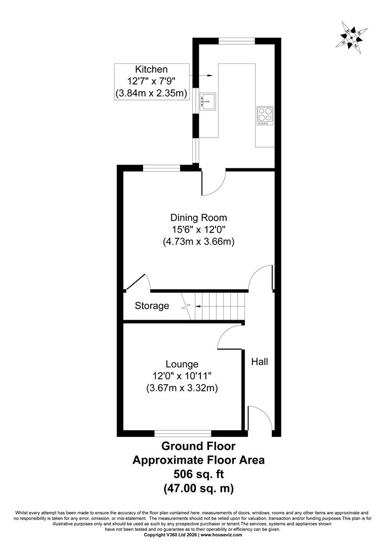 28, Jefferson Street, Goole floorplan