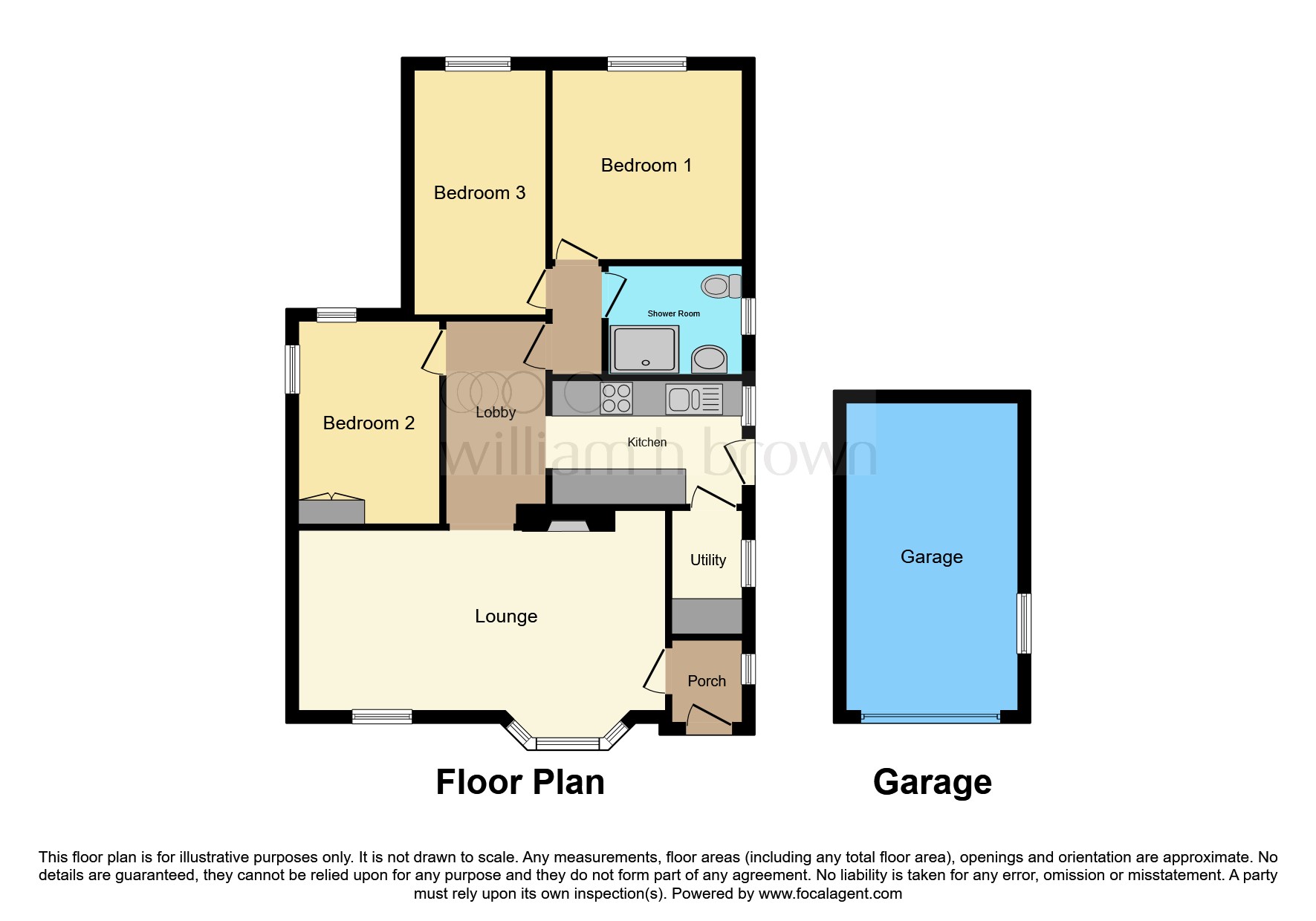 5, Calcot Green, Mexborough floorplan