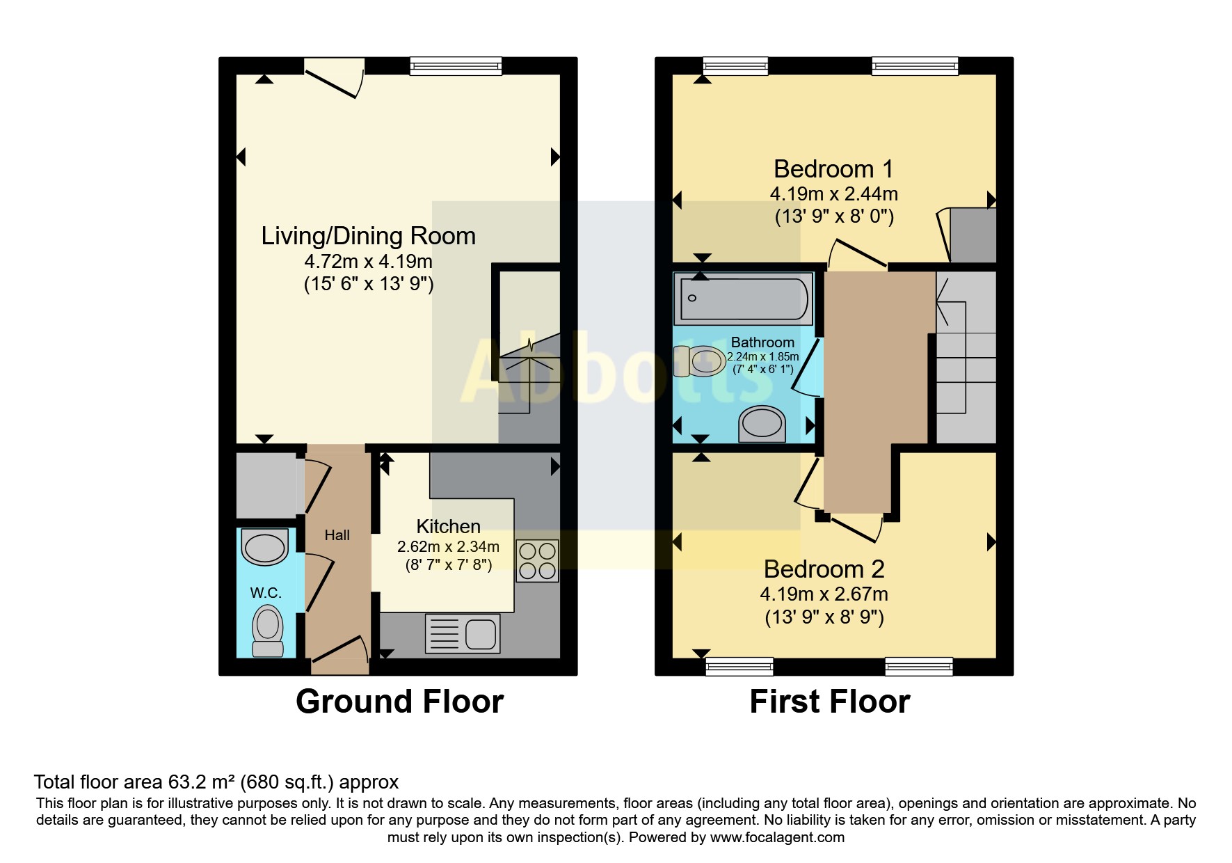 8, Becketts Court, Norfolk floorplan