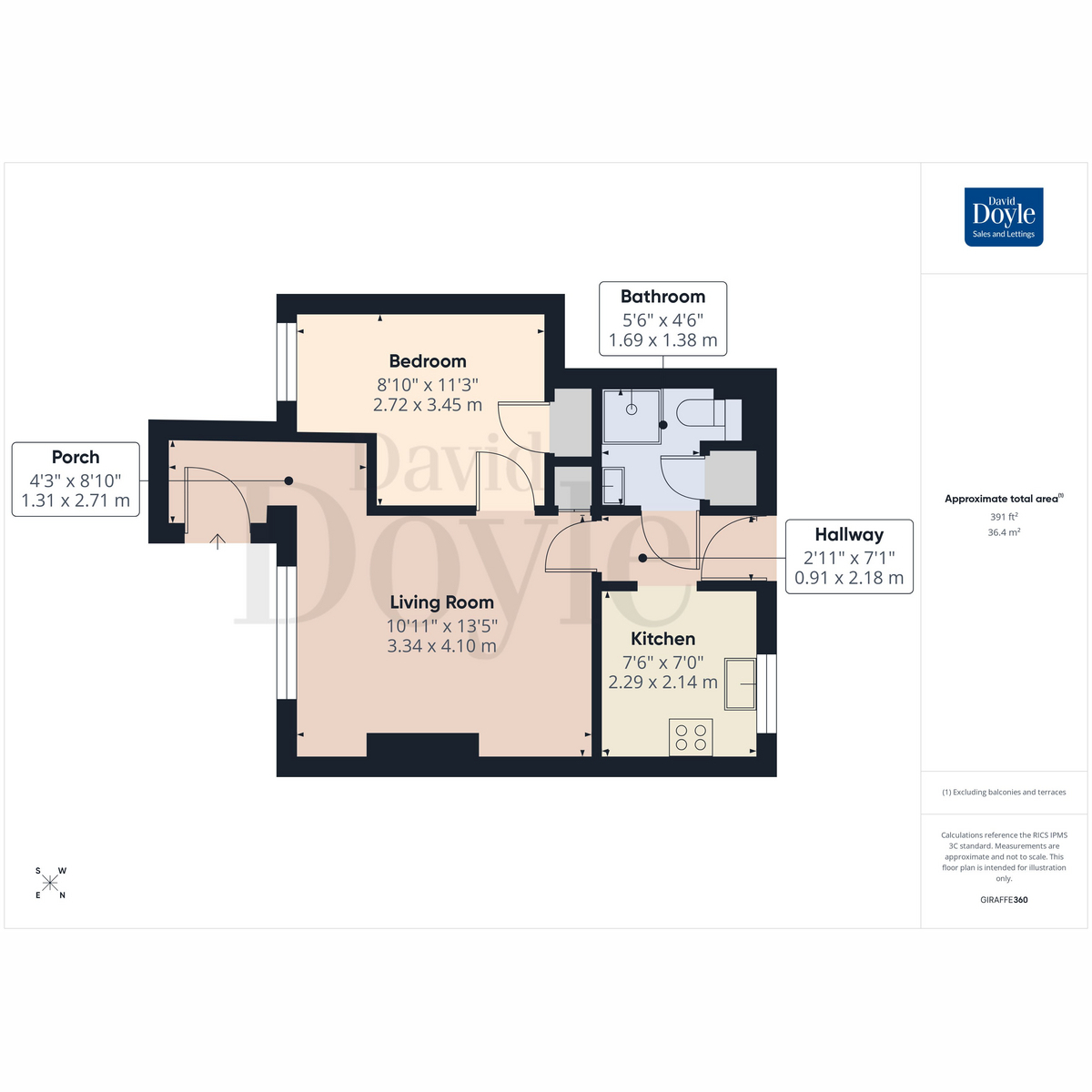 424, Galley Hill, Hemel Hempstead floorplan