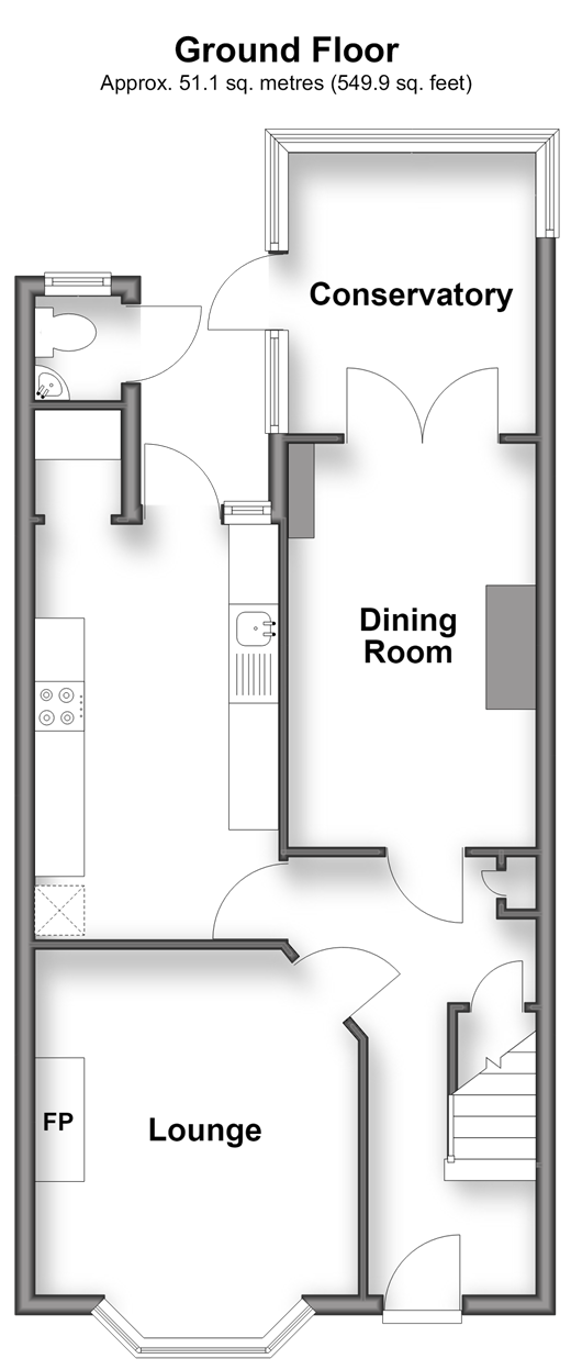 Winstanley Road, Portsmouth floorplan