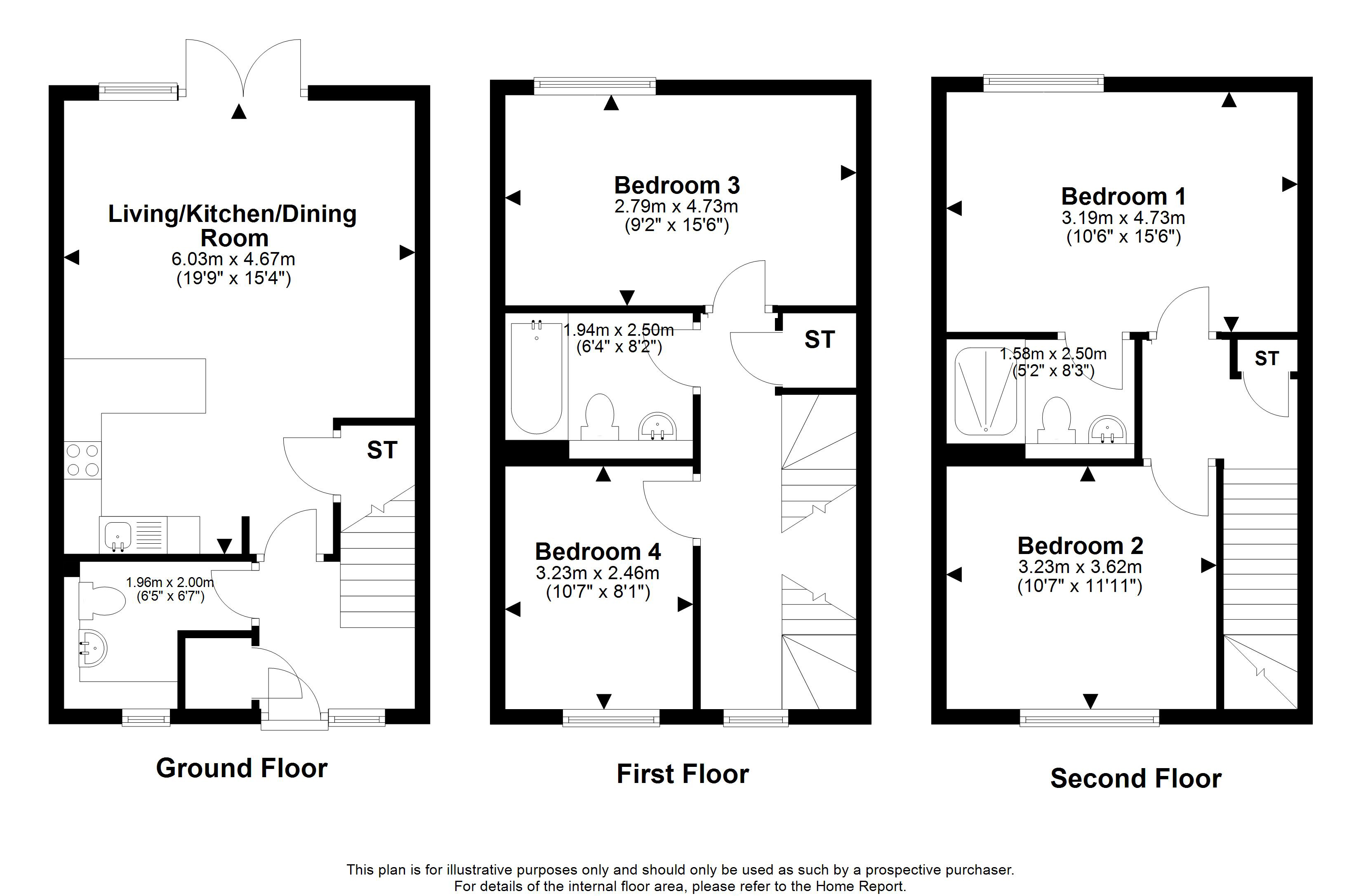 Plot 51 The Snowdrop, Turnhouse Road, Edinburgh floorplan