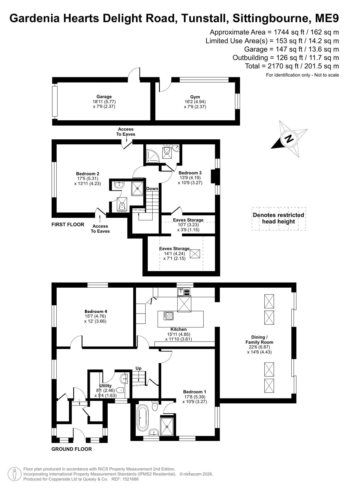 Gardenia,, Hearts Delight Road, Sittingbourne floorplan