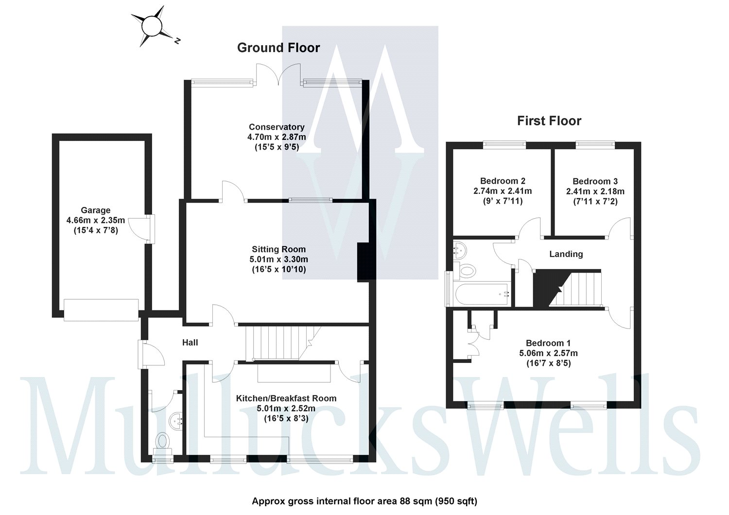 3 Bedrooms Semi-detached house for sale in De Vigier Avenue, Saffron Walden, Essex CB10