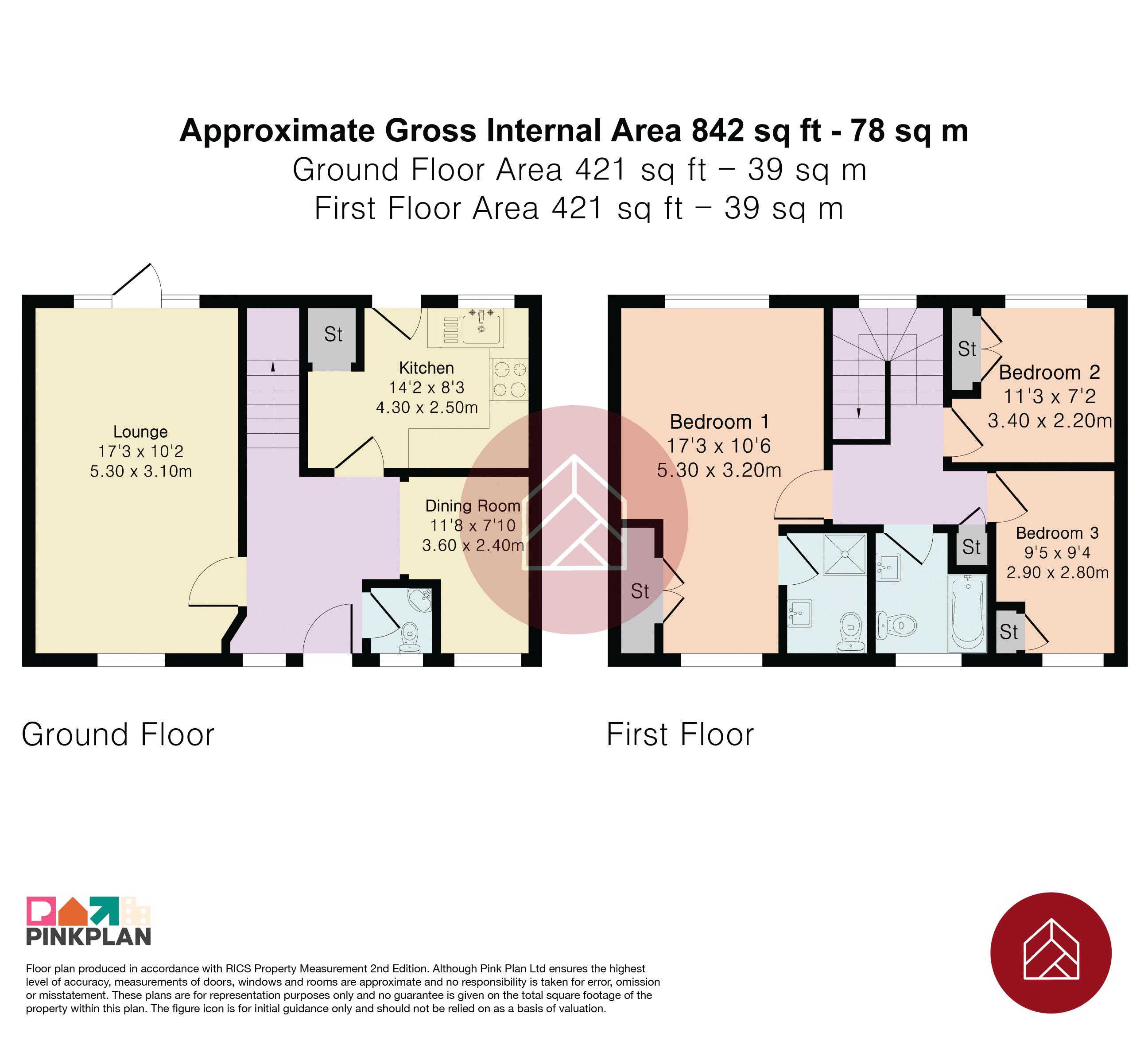 20, Stafford Avenue, Worcester floorplan