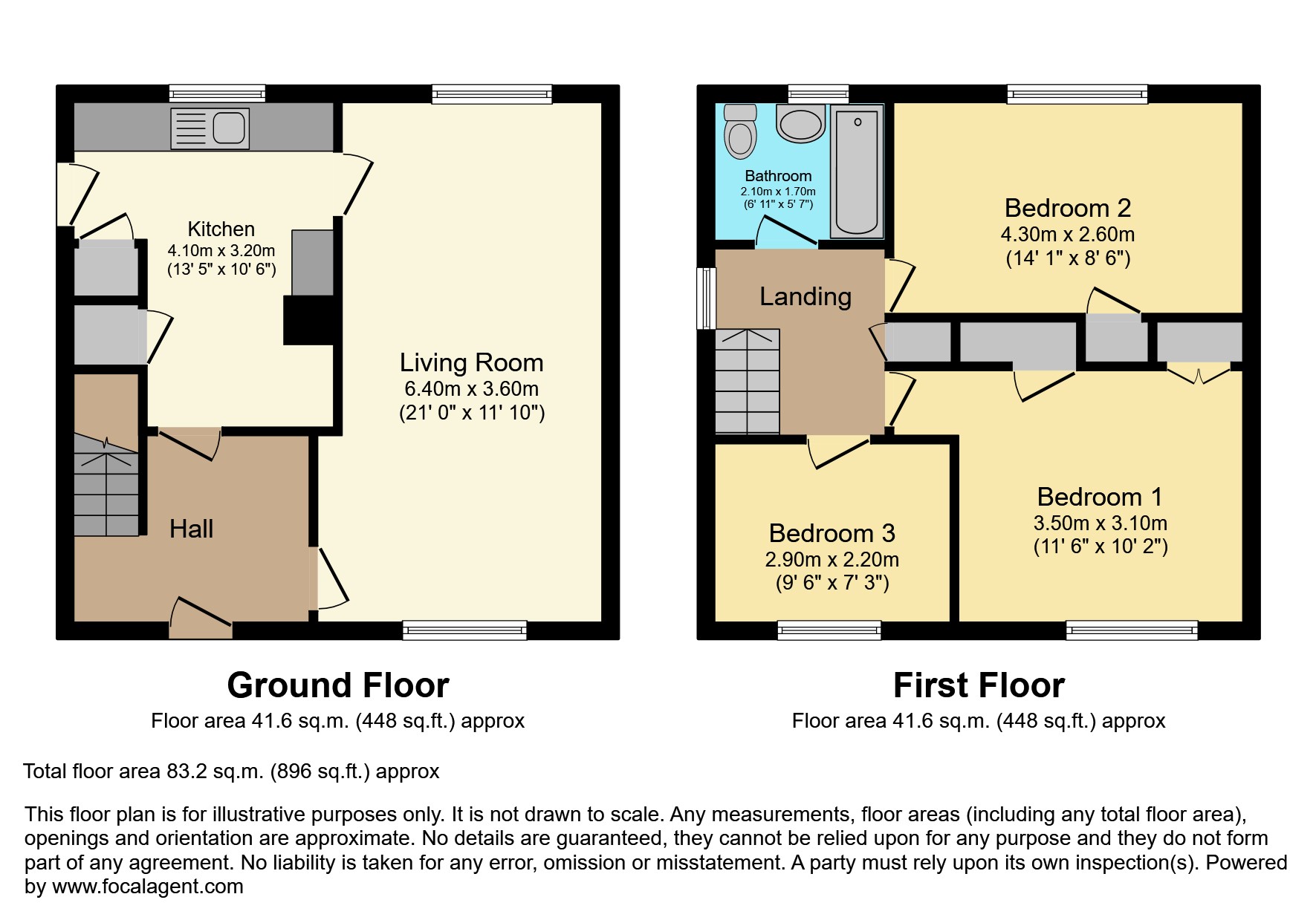 9, Scott Hall Green, Leeds floorplan