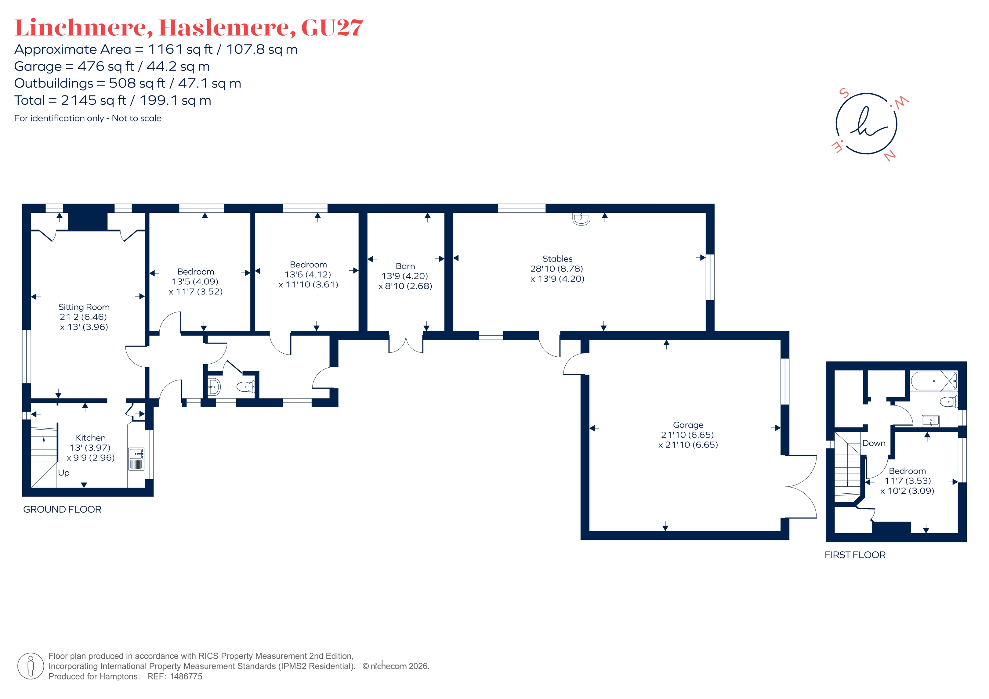 Grooms Cottage, Linchmere, Haslemere floorplan