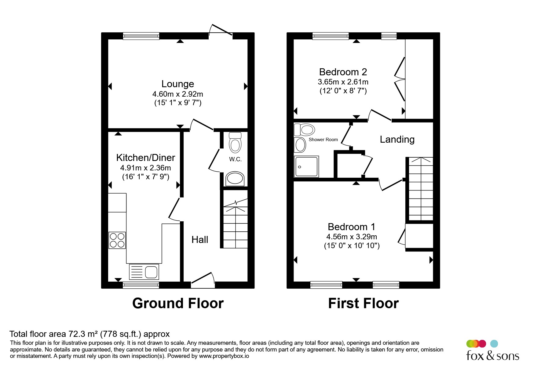 47, Aspin Close, Wellington floorplan