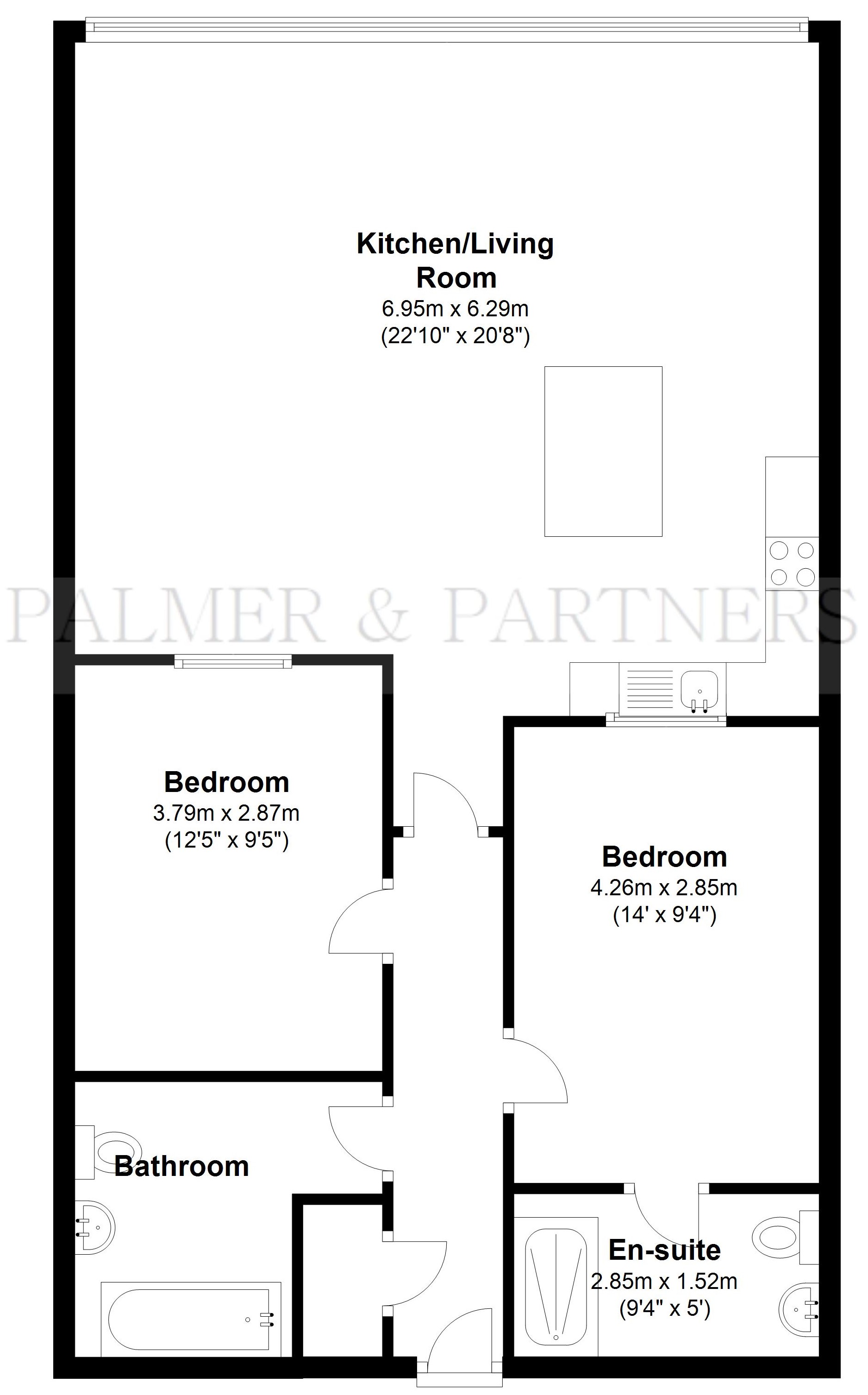 2 Bedrooms Flat for sale in ), Station Square, Bergholt Road, Colchester, Colchester CO4