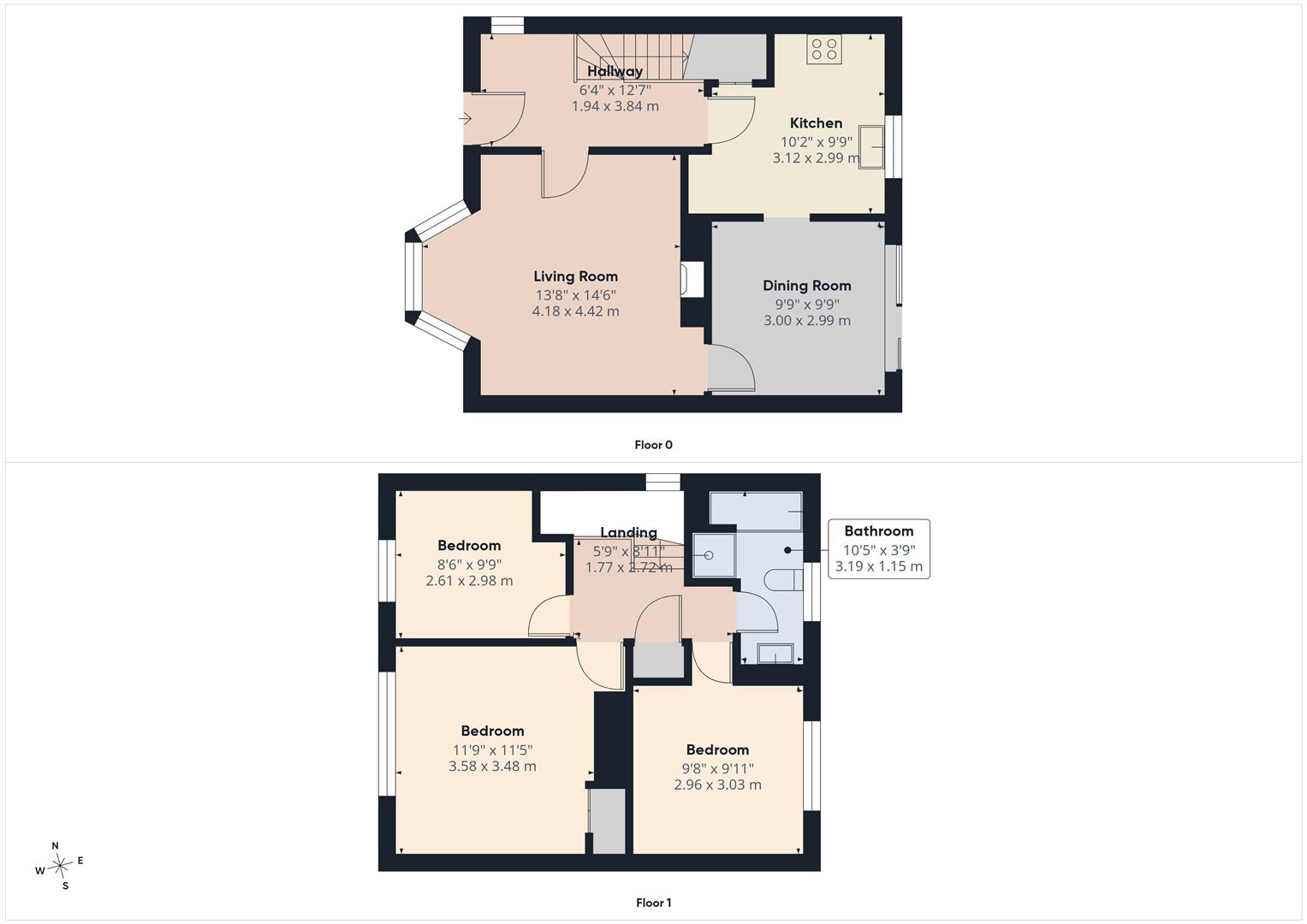 143, Rickman Hill, Coulsdon floorplan