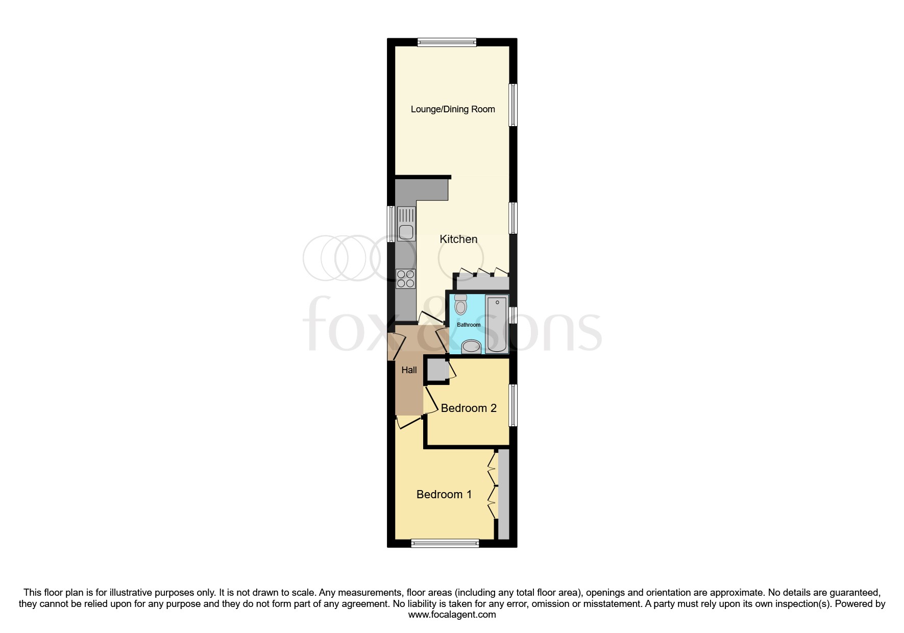 33a, Ivy House Park, Taunton floorplan