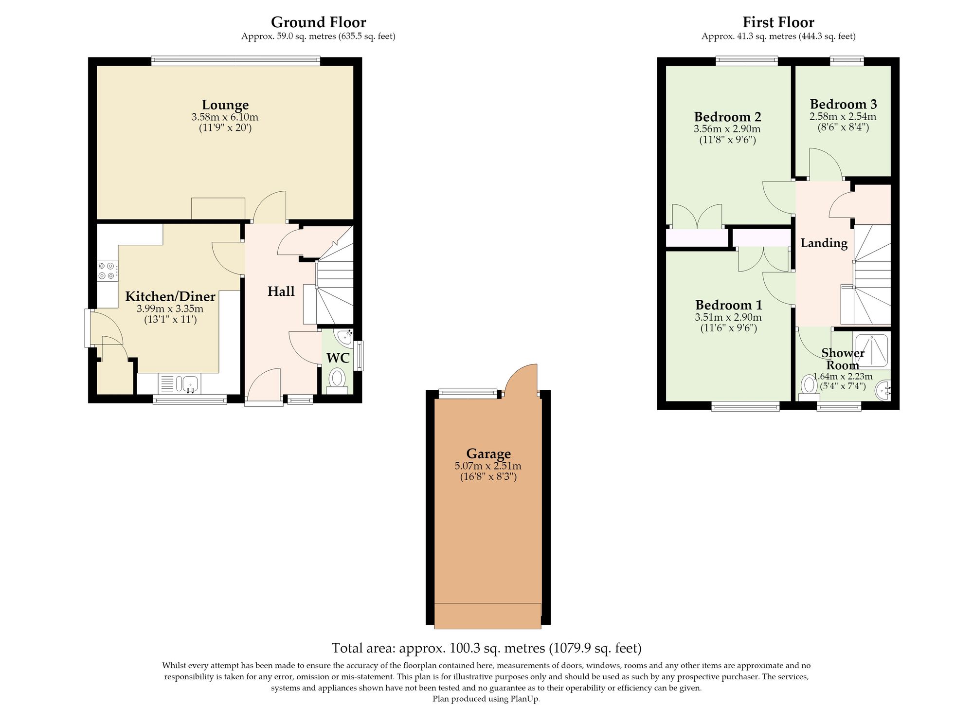 13 Glengarry Close, Norwich floorplan