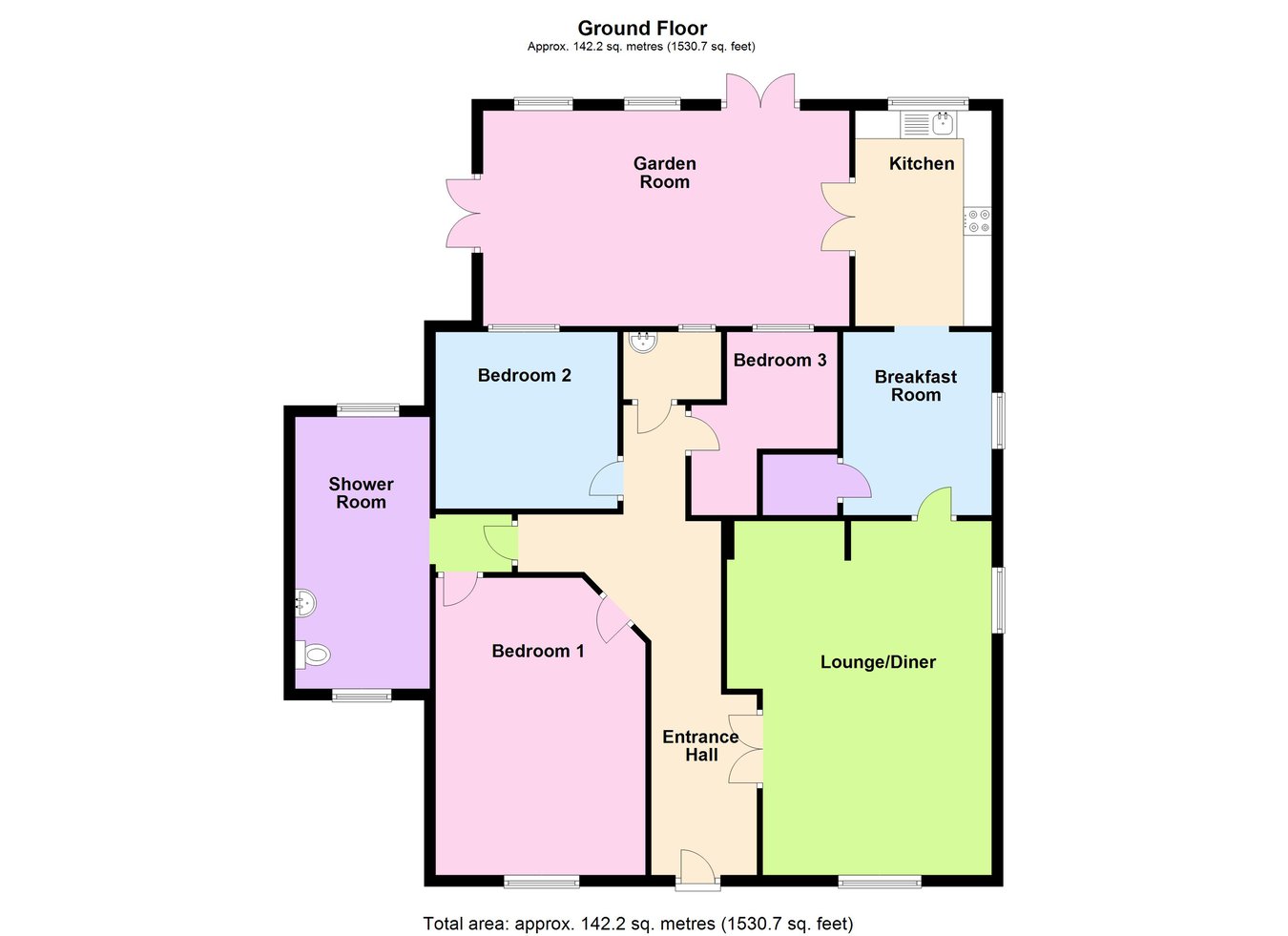 Rosebank, Marsh Lane, Boston floorplan