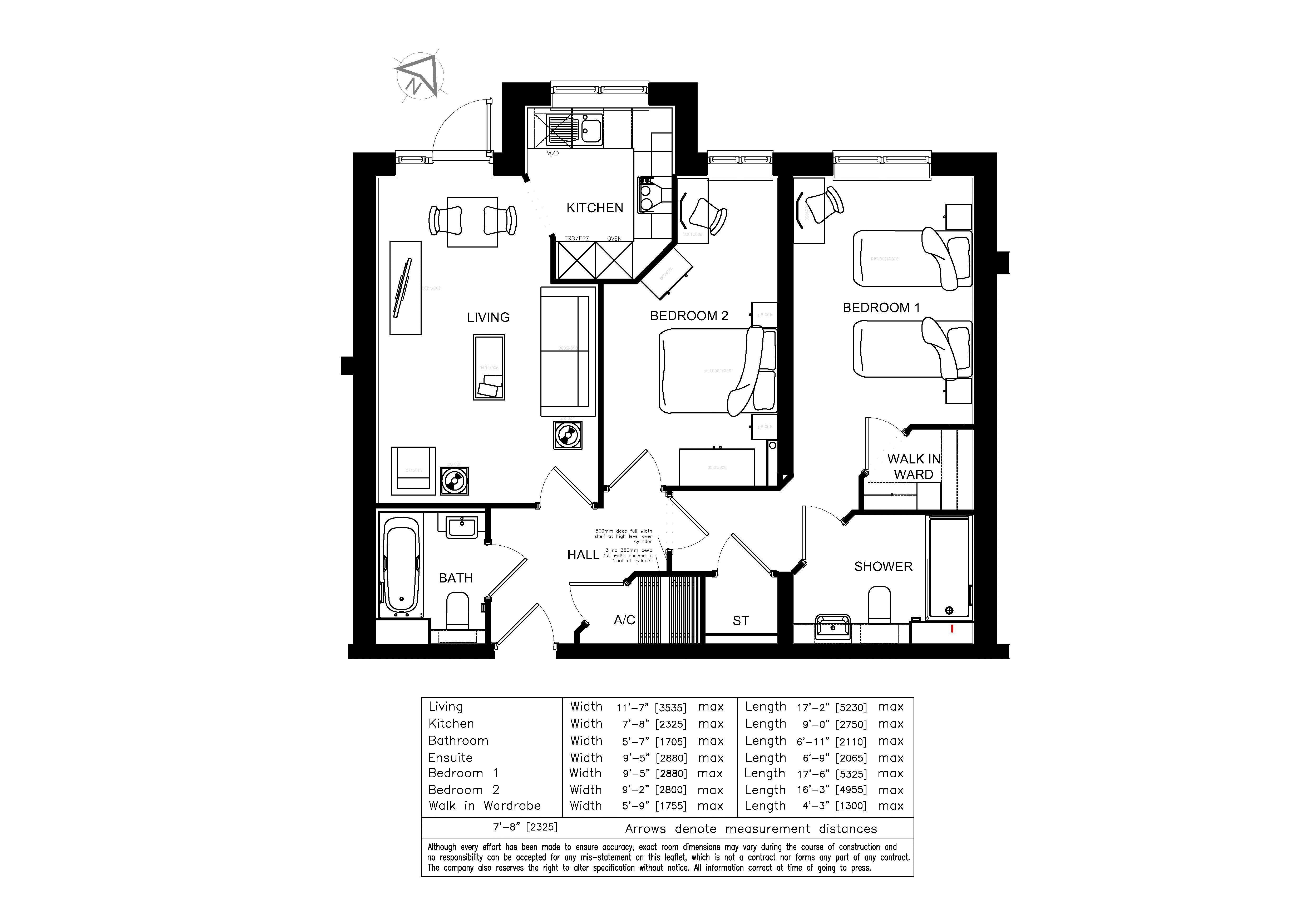 Connecticut Lodge, Railway Street, Hertford floorplan