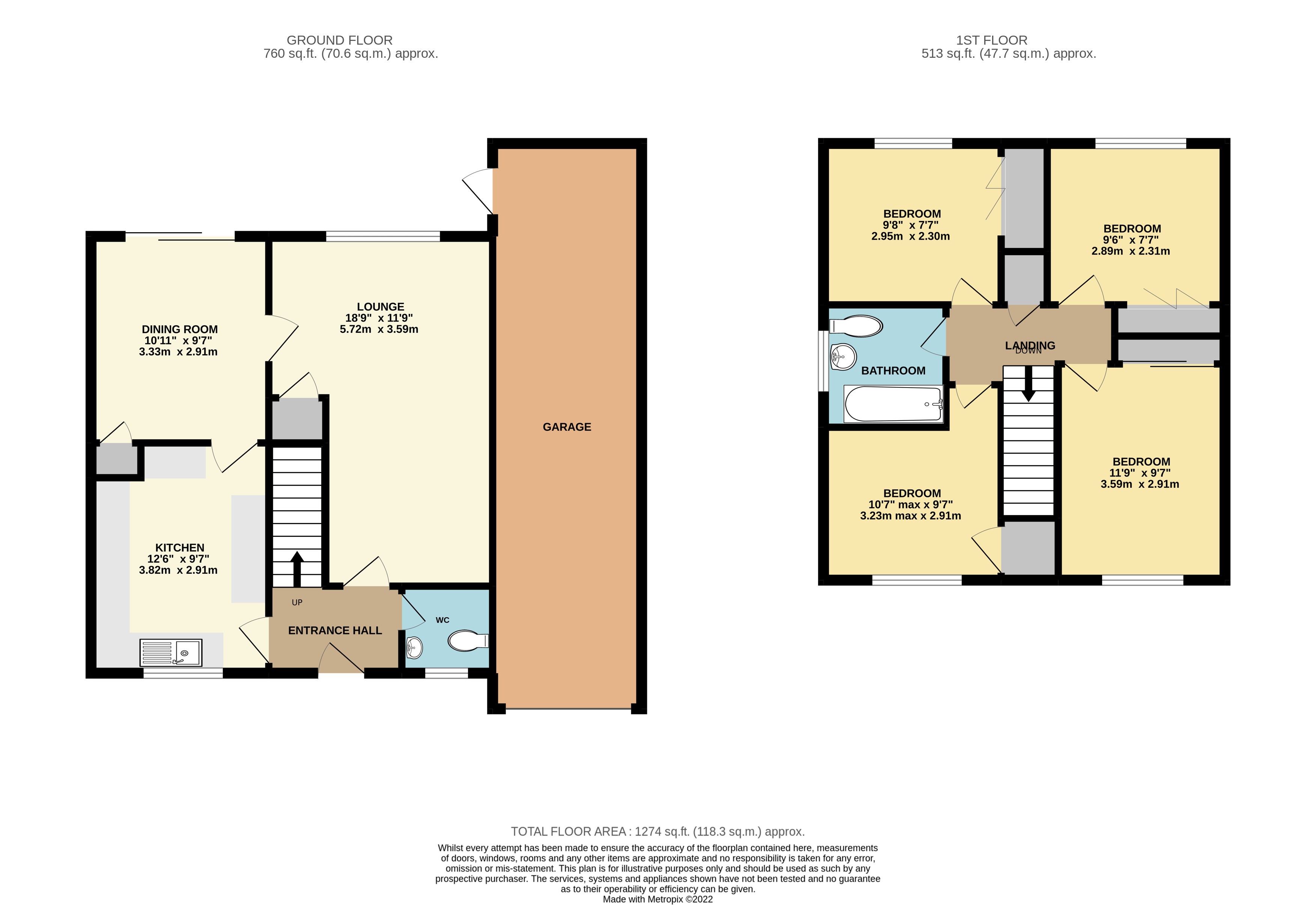Stapleton Road, Orpington BR6, 4 bedroom detached house for sale