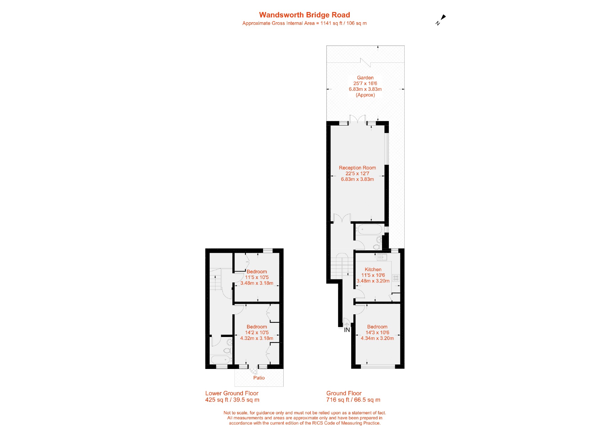 3 Bedrooms Flat to rent in Wandsworth Bridge Road, Fulham, London SW6