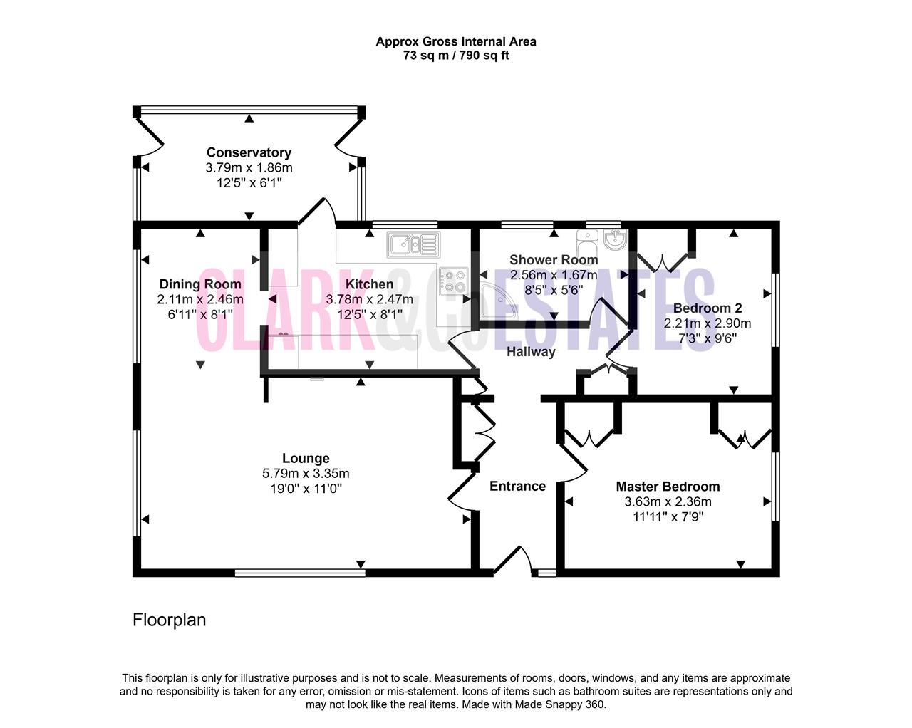12, Moonridge, Exeter floorplan