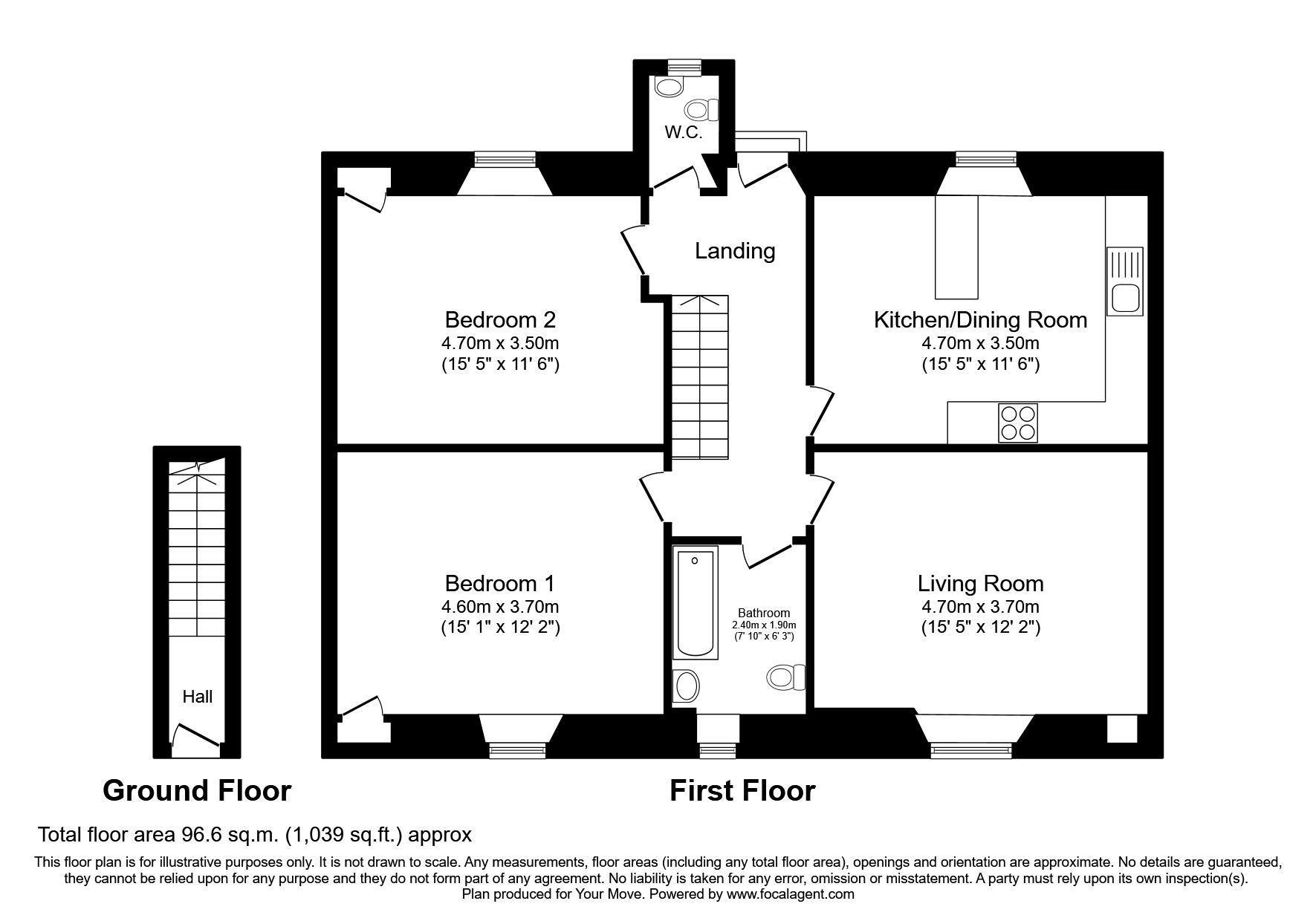 Kinghorn Road, Burntisland KY3, 2 bedroom flat for sale 64457407