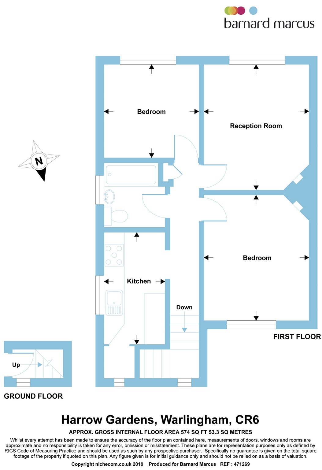 2 bed property for sale in Harrow Gardens, Warlingham CR6 Zoopla