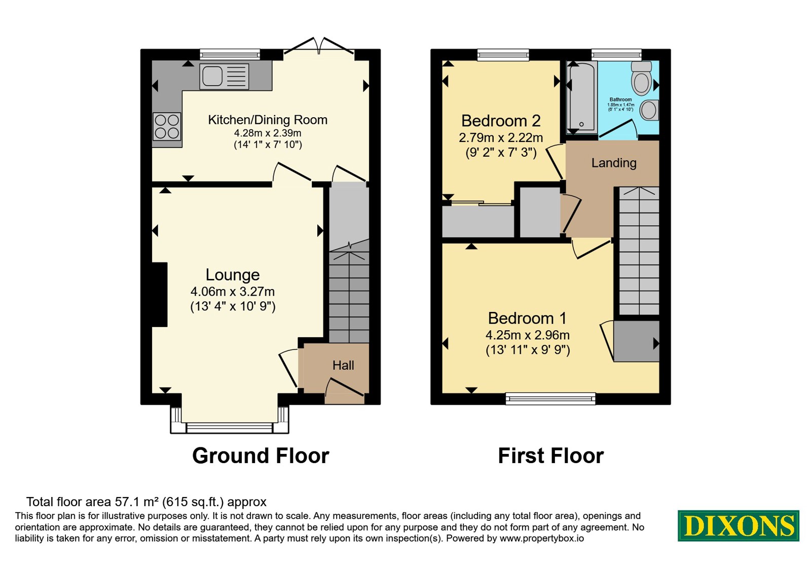 7, Peregrine Grove, Worcestershire floorplan