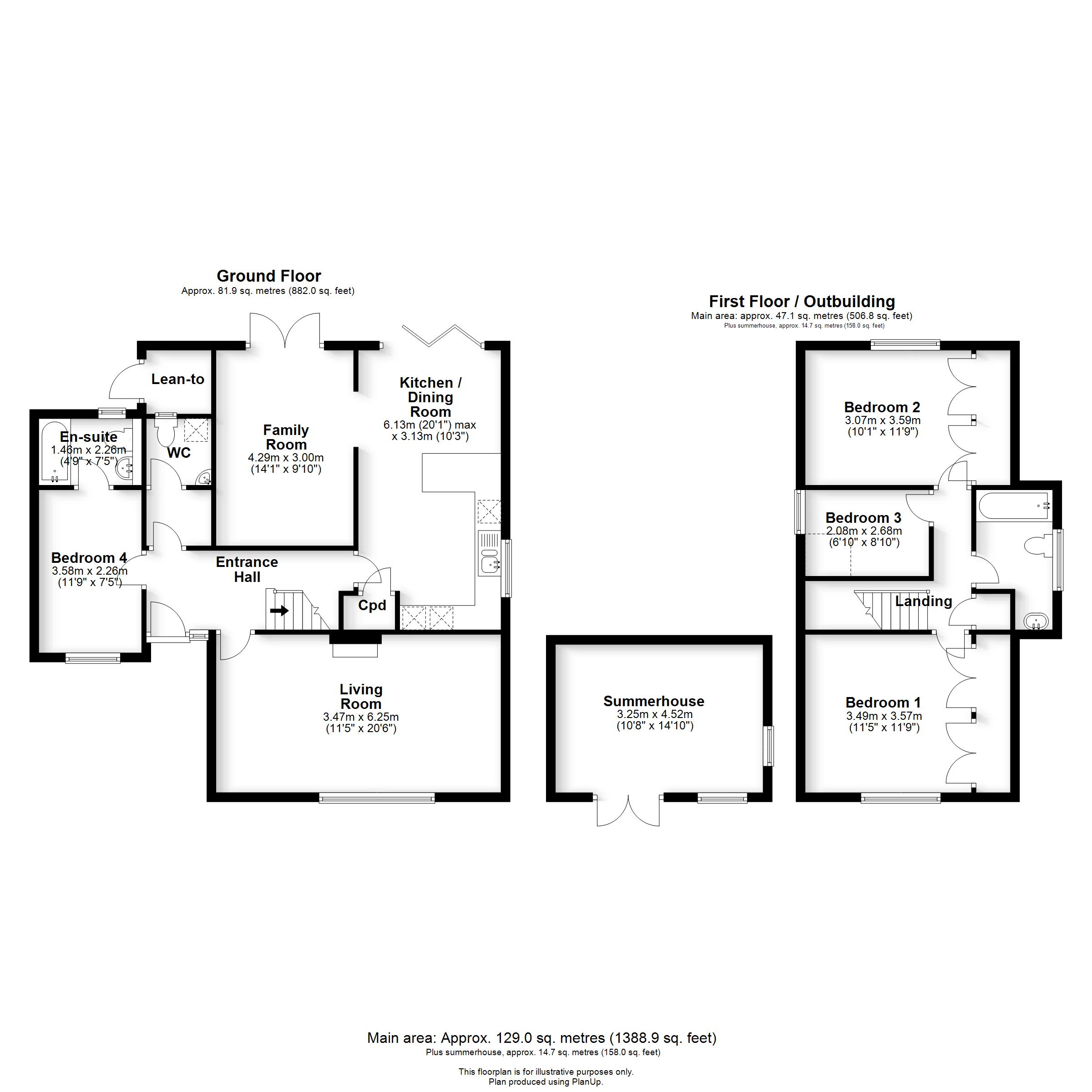 7, Brookside, Toft floorplan