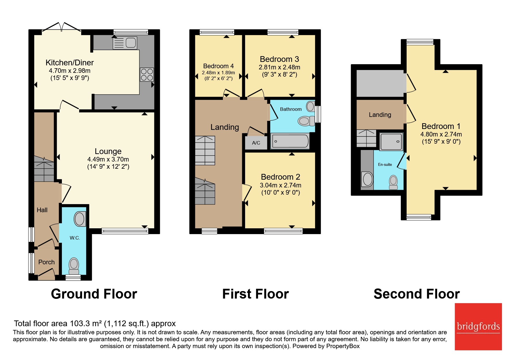 41, Ferryside, Warrington floorplan