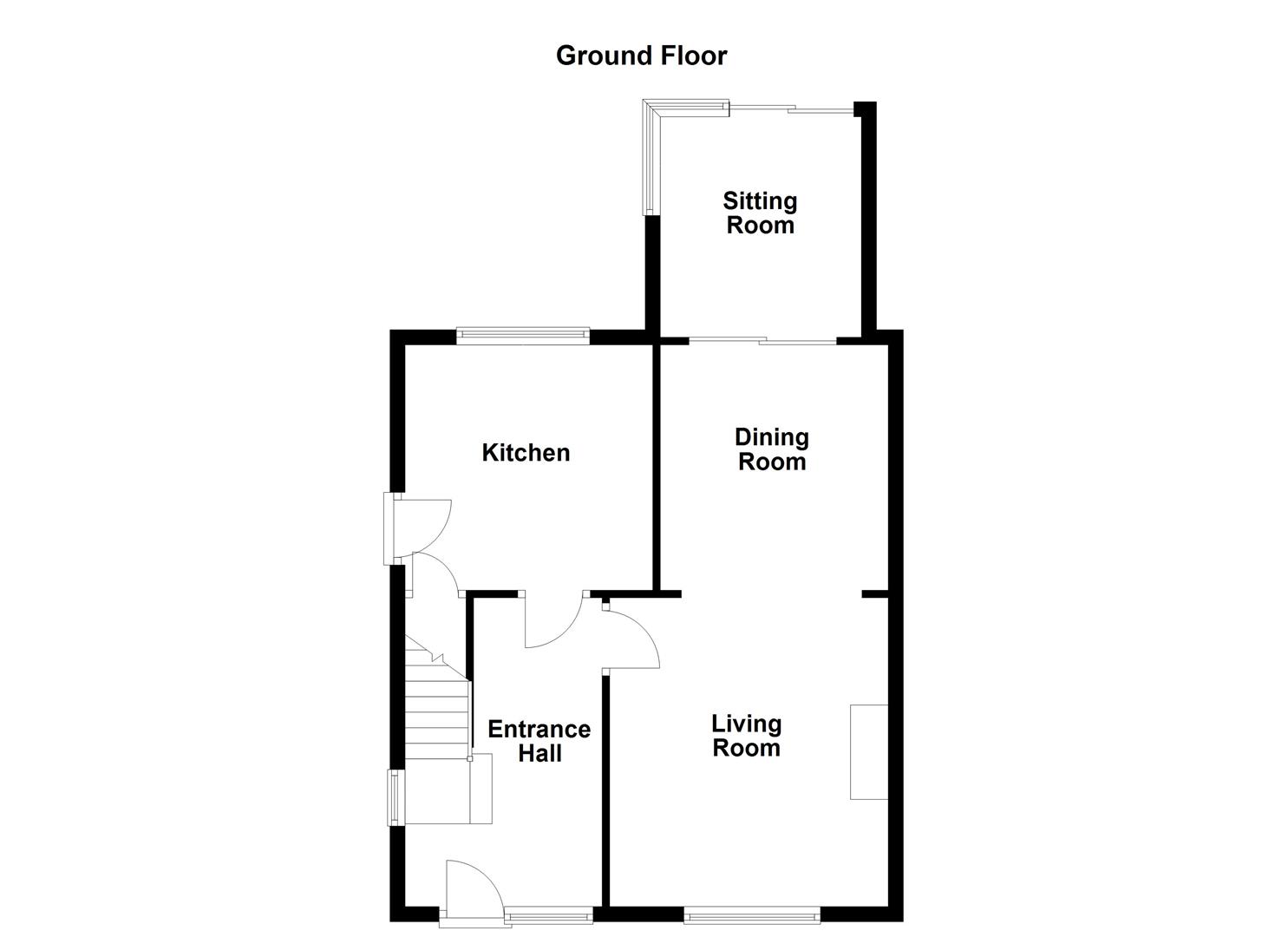 138, Baghill Lane, Pontefract floorplan