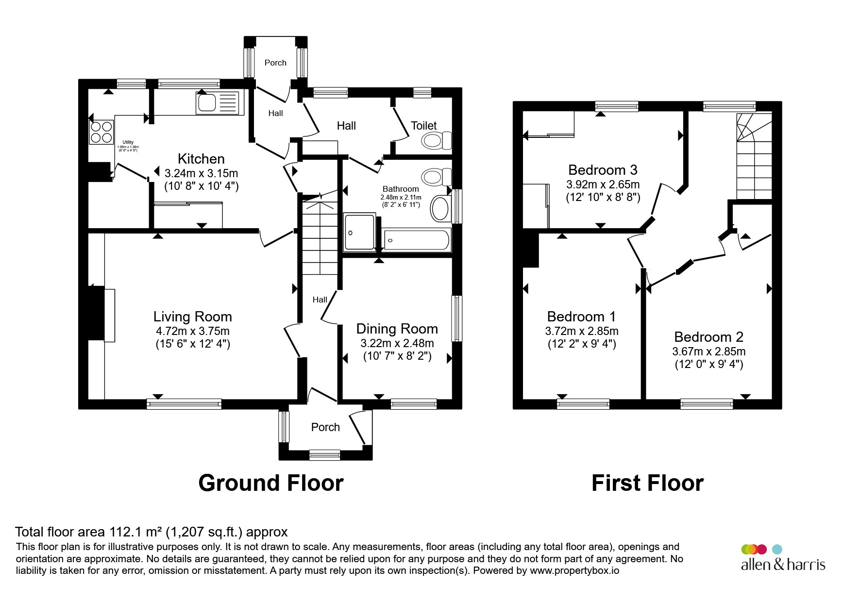 43, Abberd Way, Calne floorplan