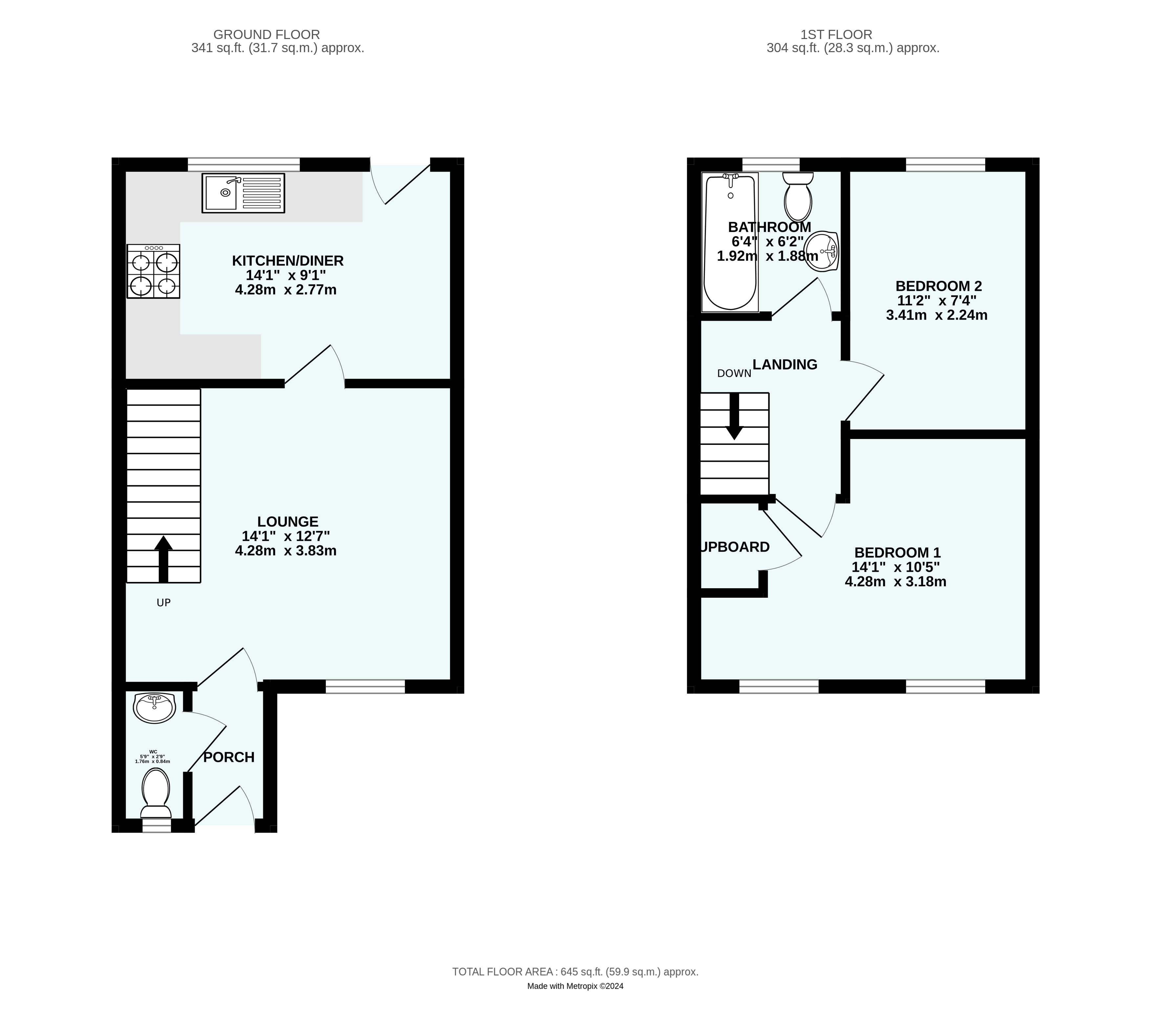 4 Collins View,, Nancegollan, Cornwall floorplan
