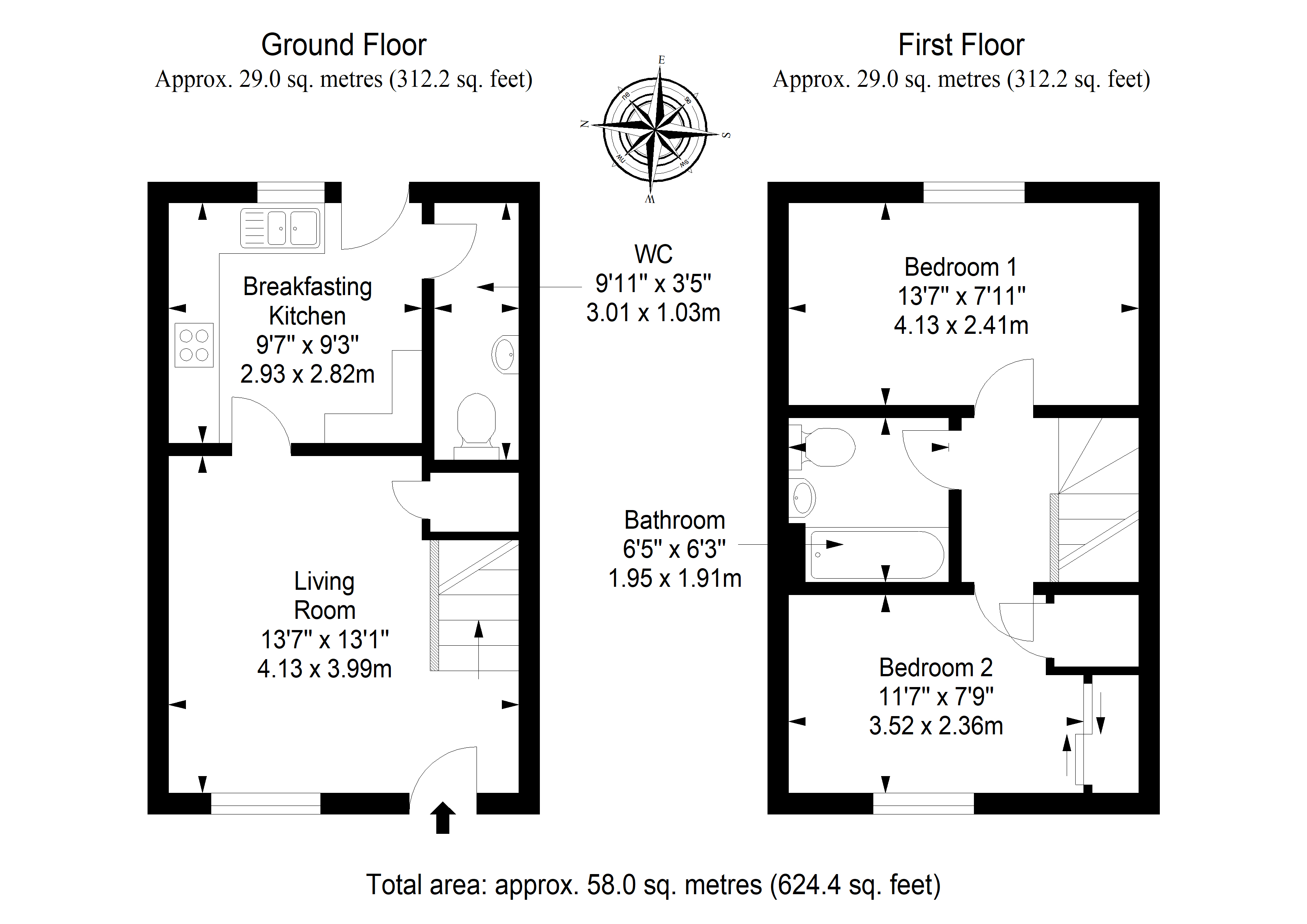 5, Fullarton Bank, Tranent floorplan