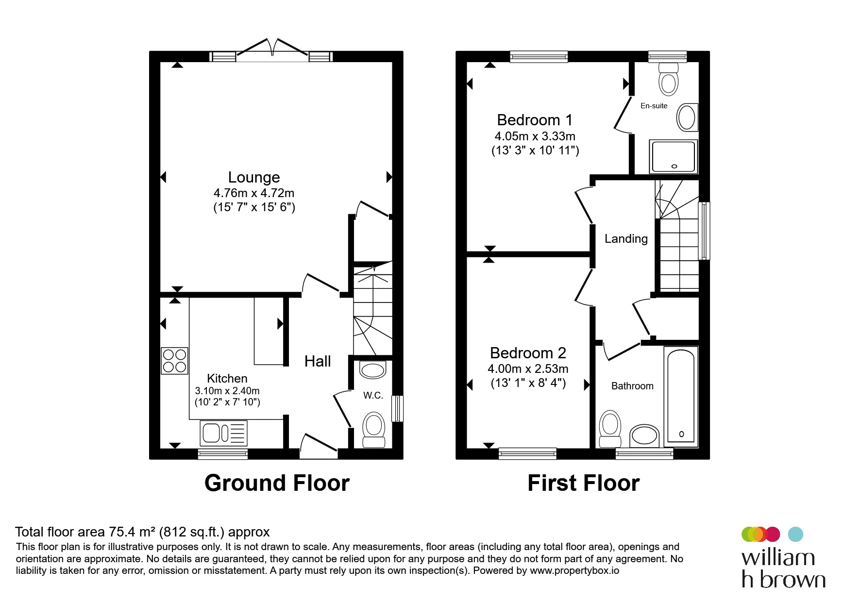 18, Brawn Drive, Wellingborough floorplan