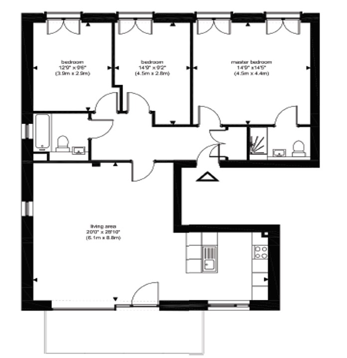 3 Bedrooms Flat to rent in Brittania Road, London SW6