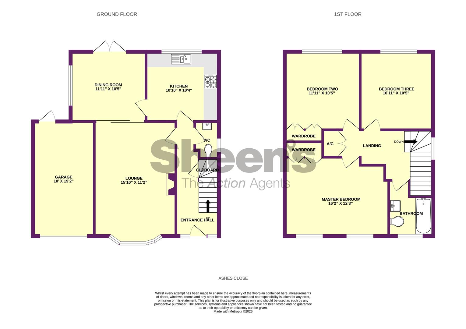 1, Ashes Close, Walton-on-the-Naze floorplan