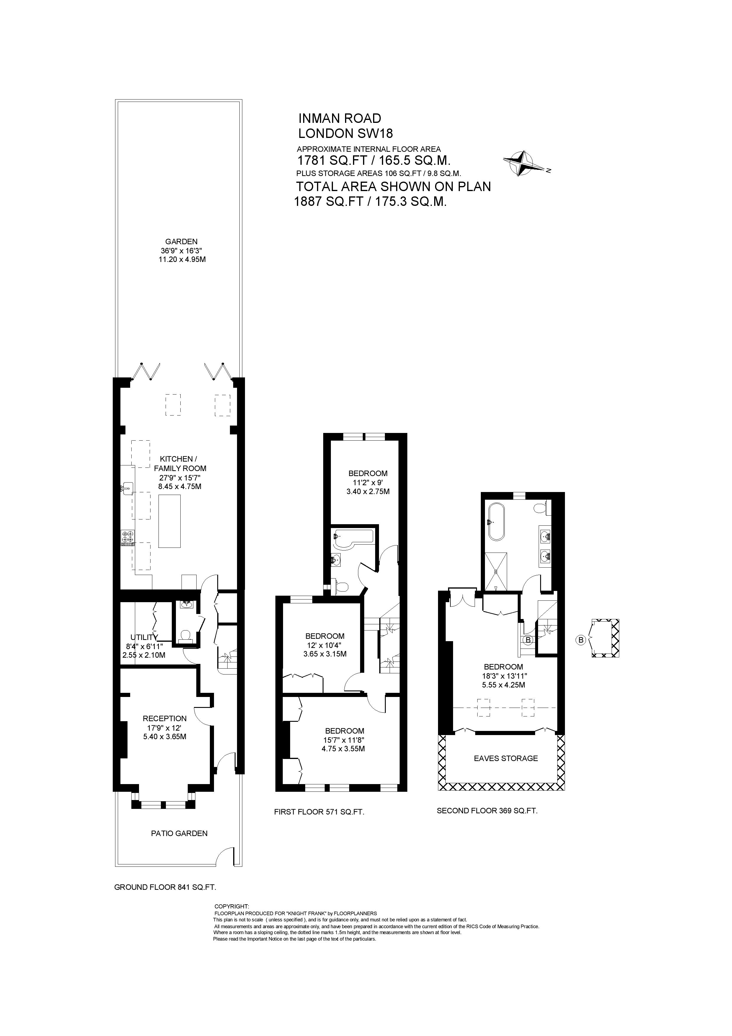 7, Inman Road, London floorplan